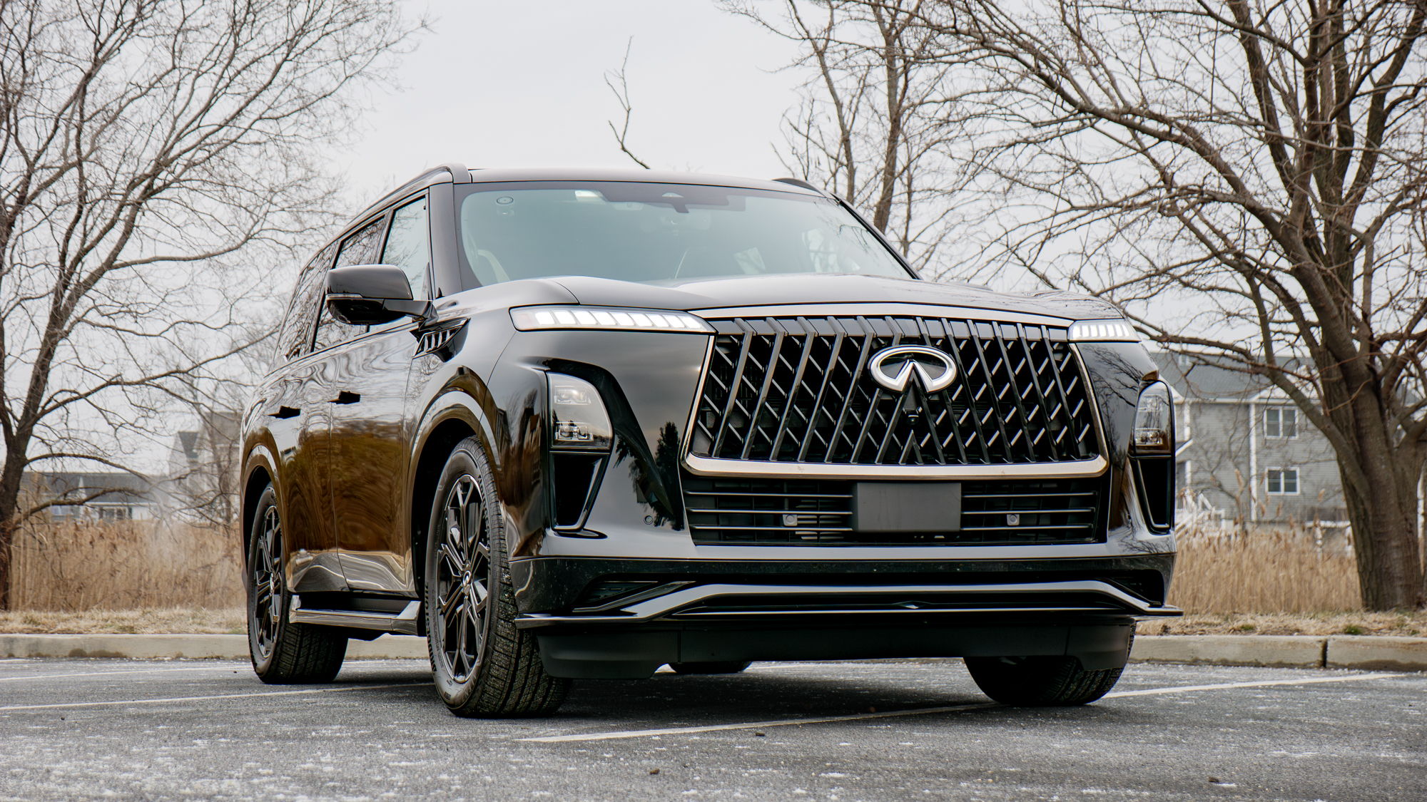 נסיעת מבחן 2026 Infiniti QX80.