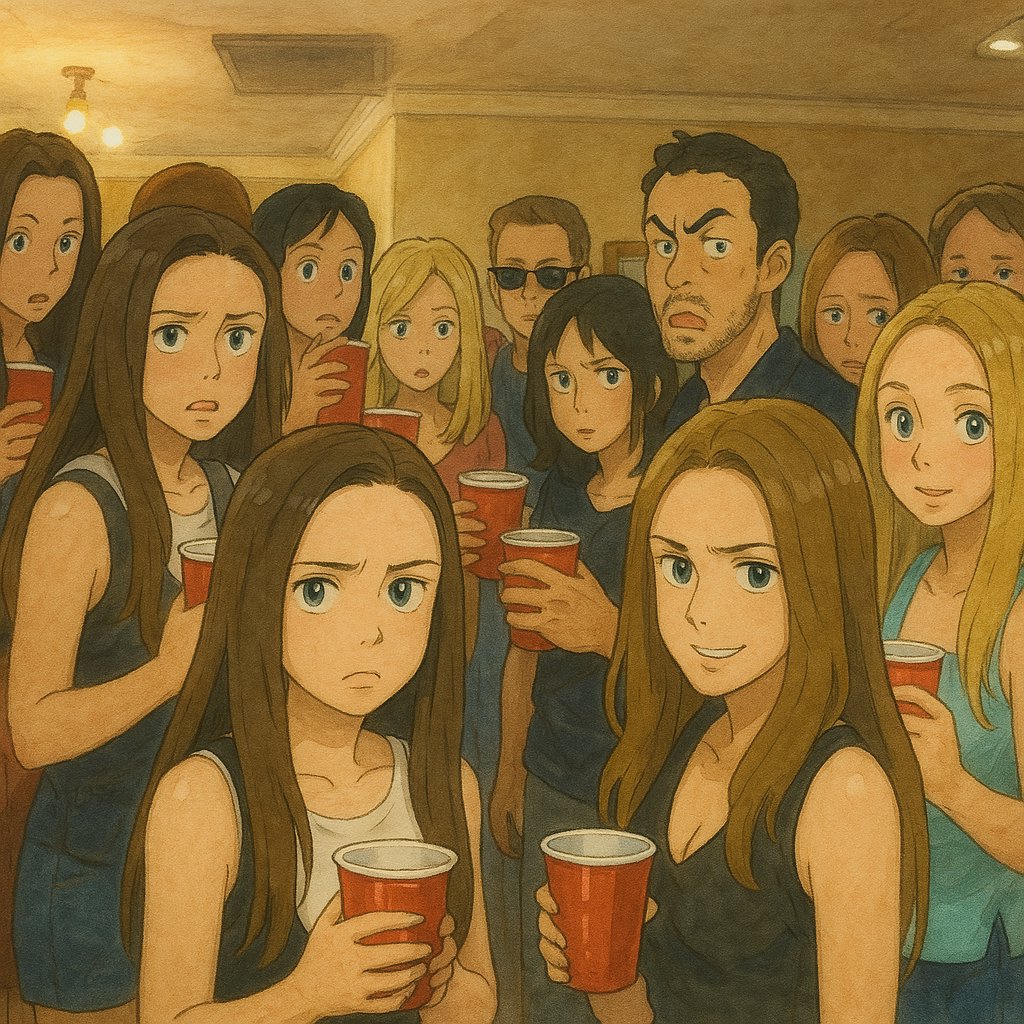 ממים ידועים משוחזרים בסגנון סטודיו ג'יבלי