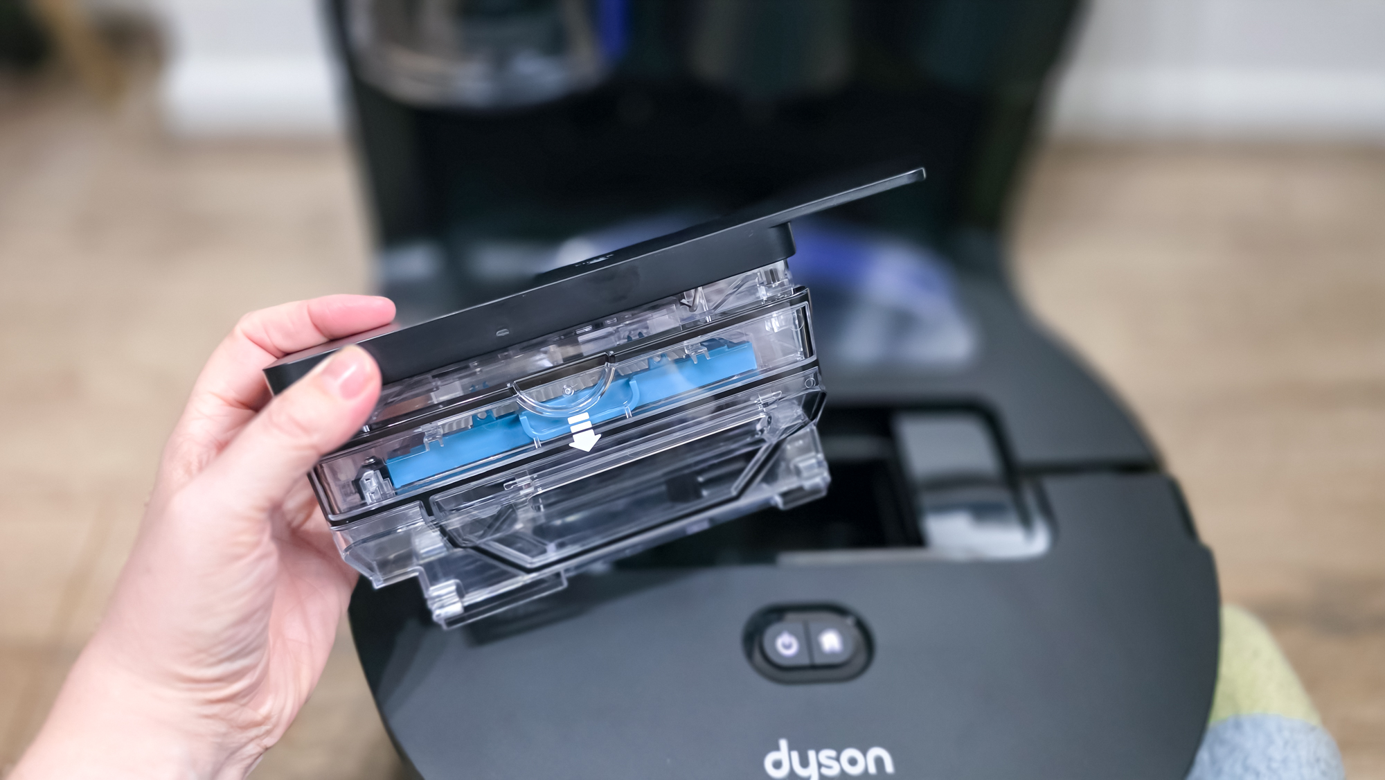 שואב אבק רובוט Dyson Spot+Scrub Ai