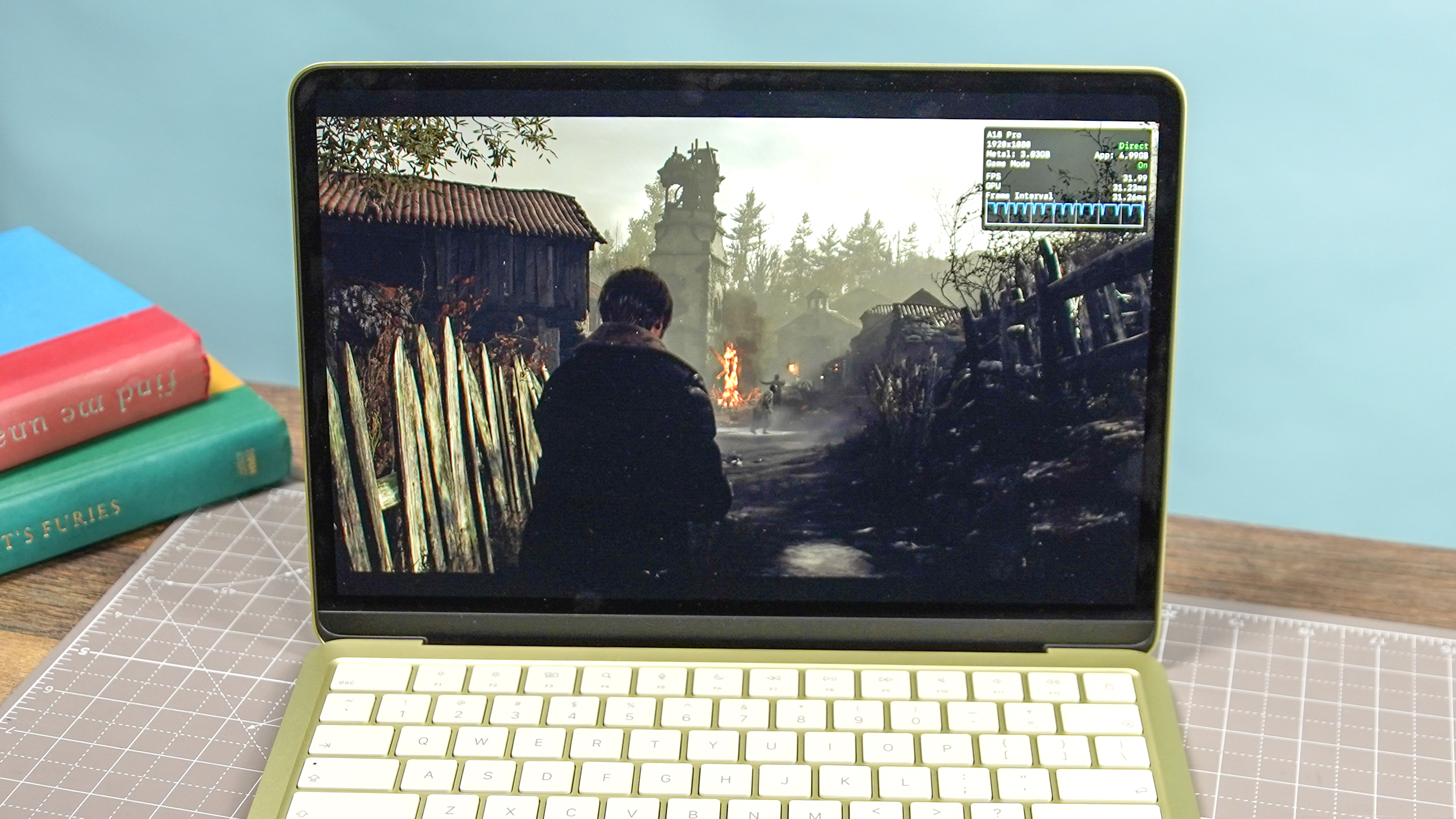 Resident Evil 4 Remake פועל על MacBook Neo.