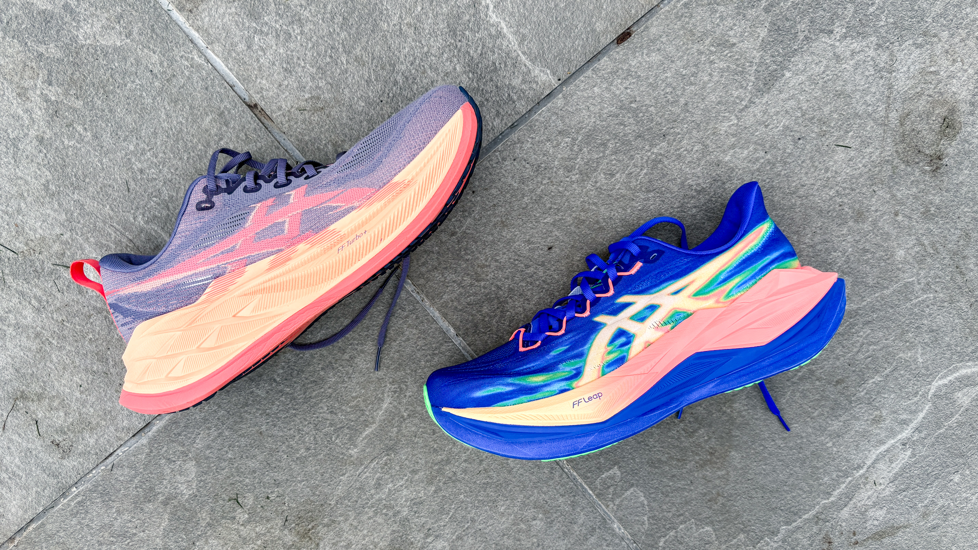 Asics Superblast 2 ו- Asics Superblast 3