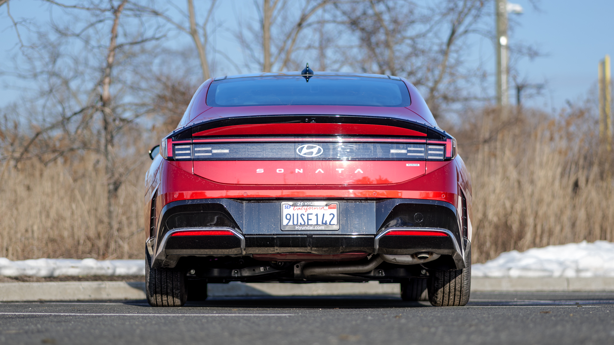 סקירת יונדאי סונטה היברידית 2026.