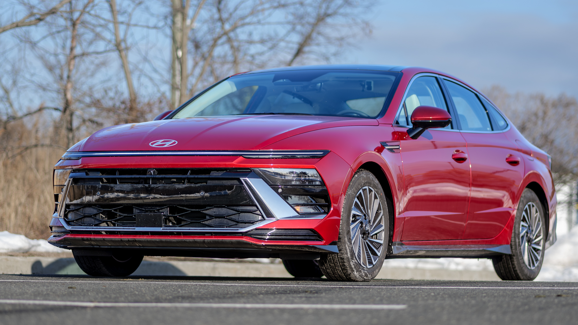 סקירת יונדאי סונטה היברידית 2026.