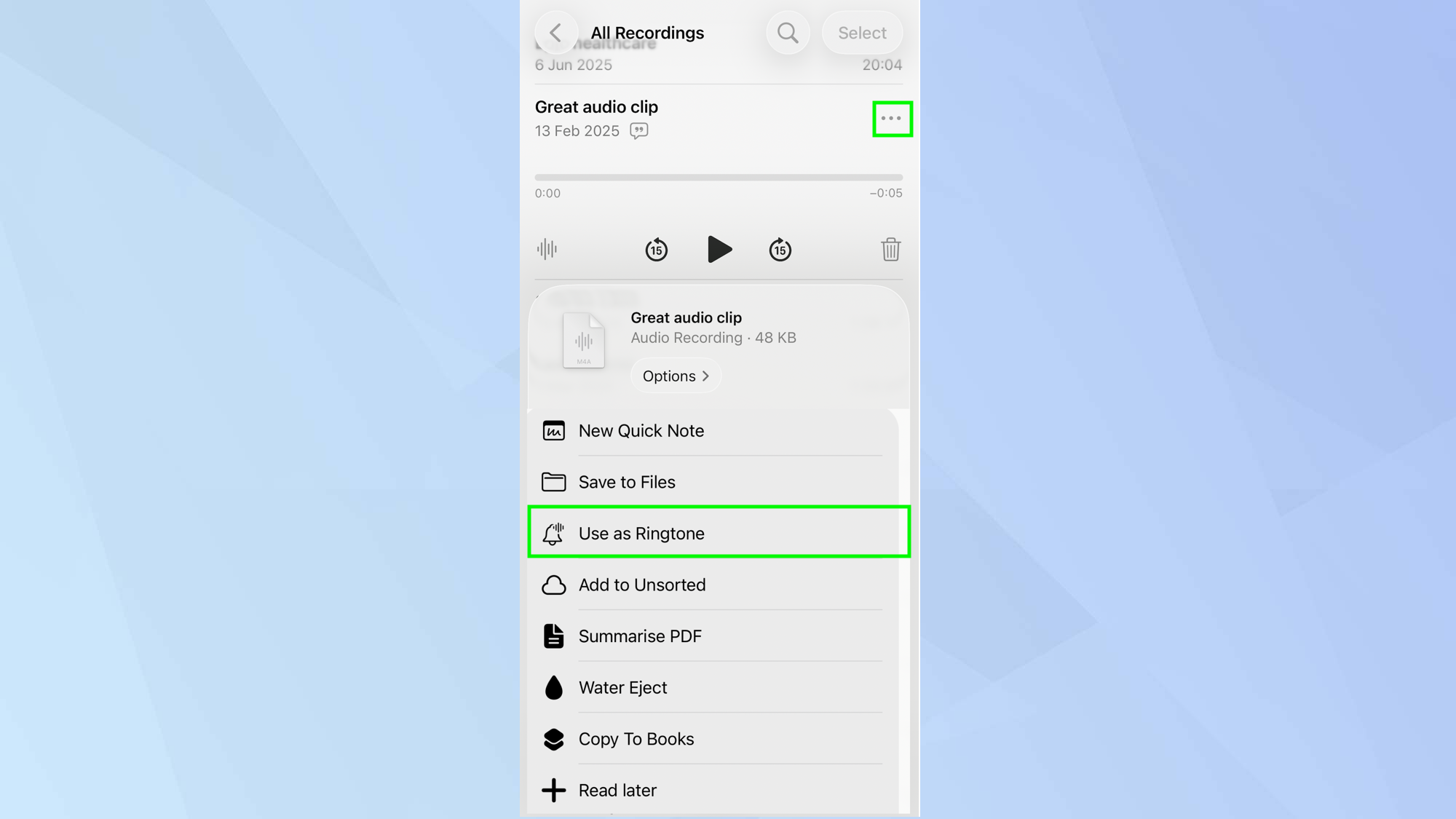 יש דרך נסתרת ליצור רינגטון מותאם אישית ב-iOS