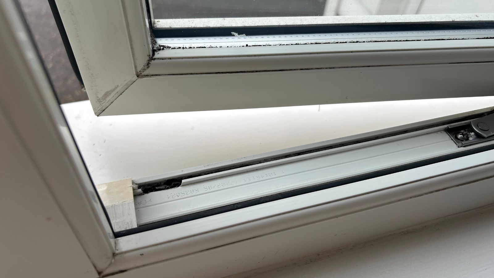 מסלולי חלונות לאחר ניקוי