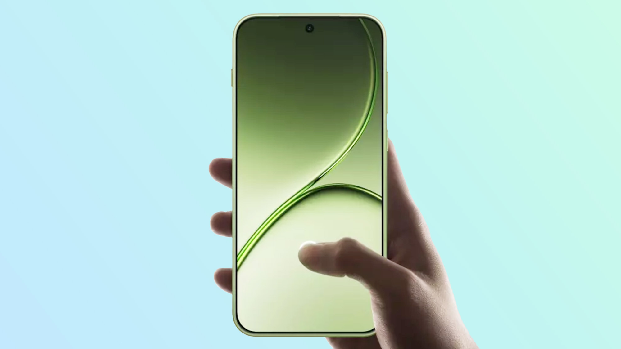 OnePlus 15T מוחזק ביד.