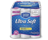 נייר טואלט רך במיוחד של ברקלי וג'נסן (חבילה של 36)