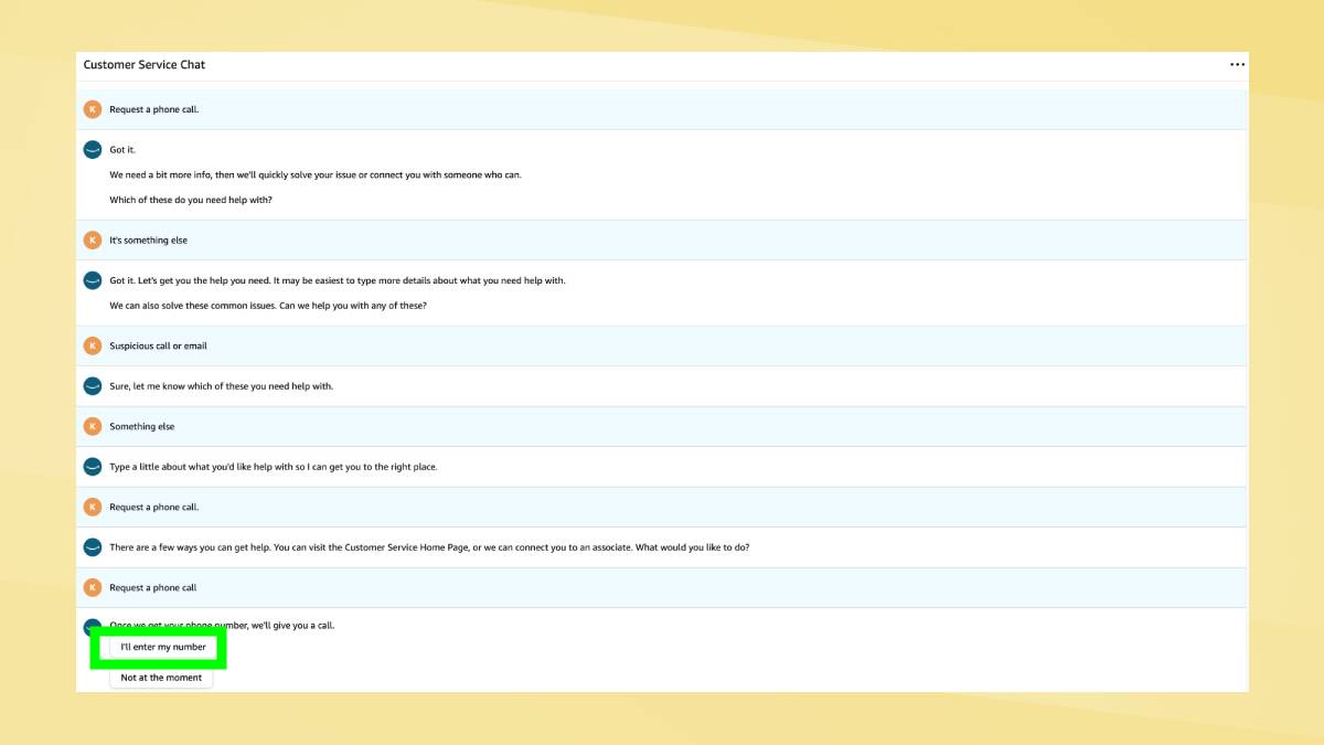 אני אזין את המספר שלי באמזון