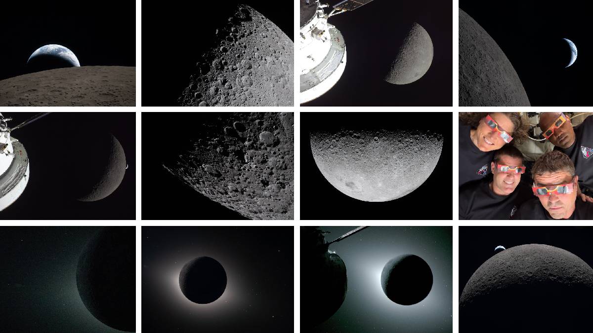 גלריית תמונות Nasa Artemis II