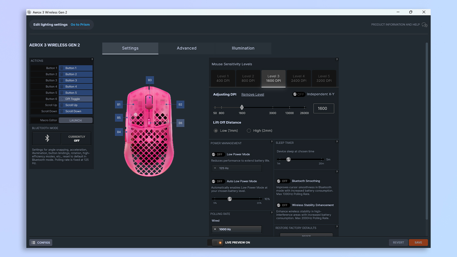 תוכנת SteelSeries GG