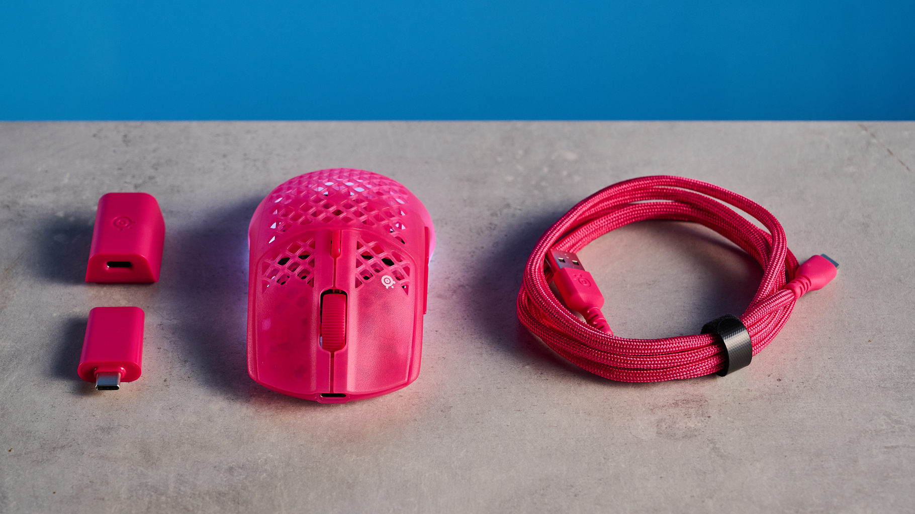 עכבר אלחוטי מגנטה SteelSeries Aerox 3 Wireless Gen 2 למשחקים