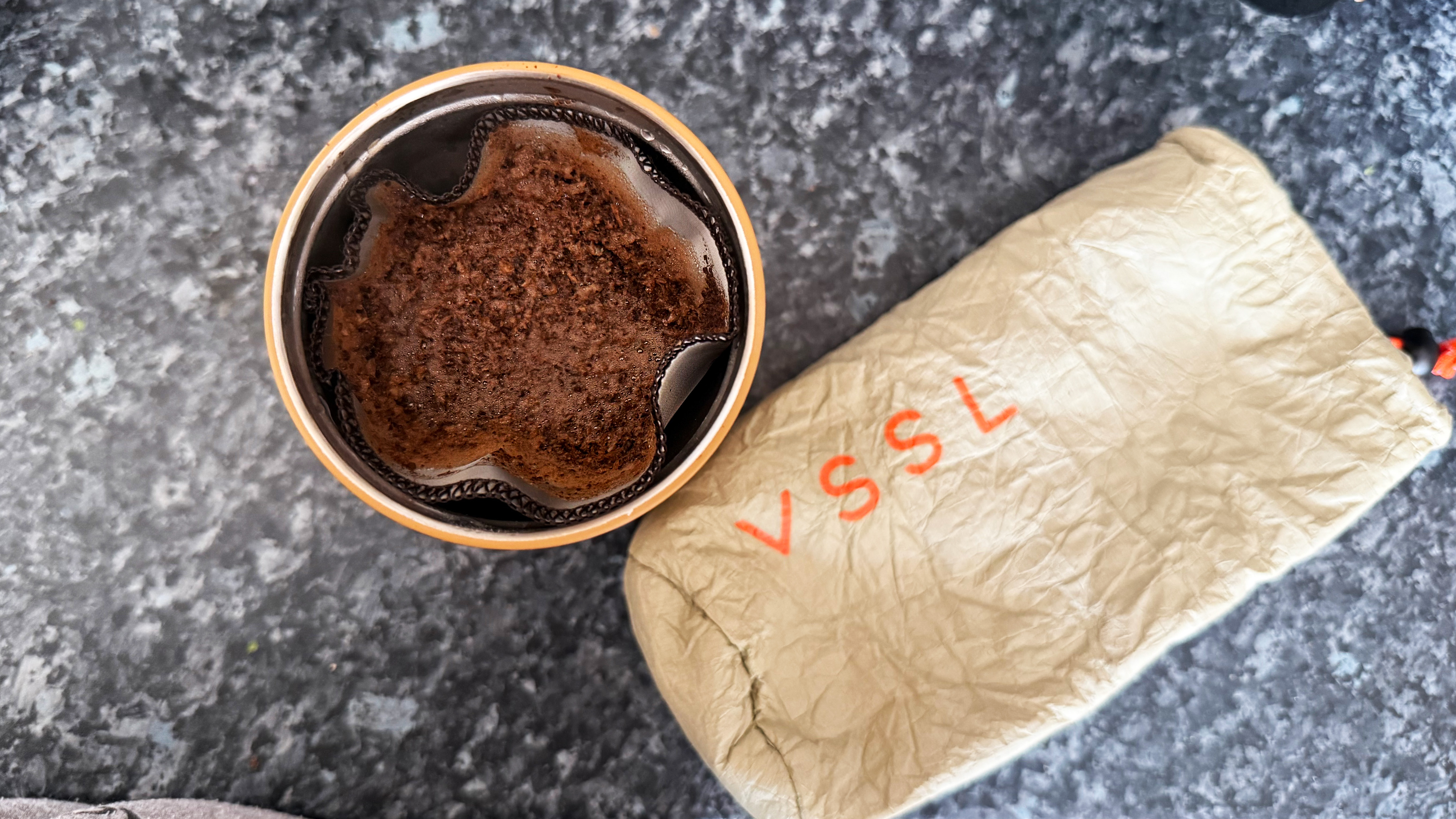 קן vssl לשפוך על ערכת קפה לאחר השימוש