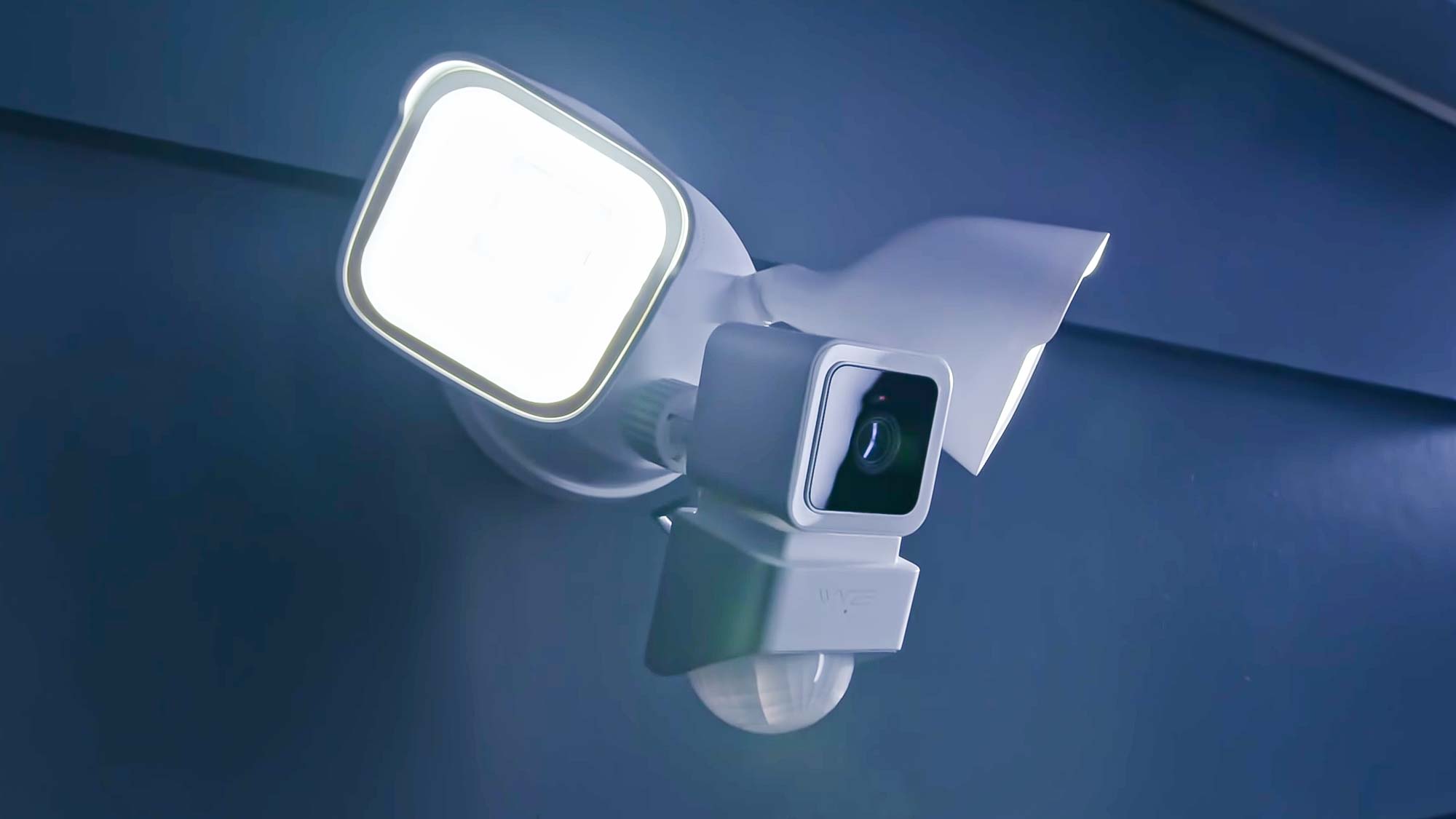 פנס Wyze Cam מותקן