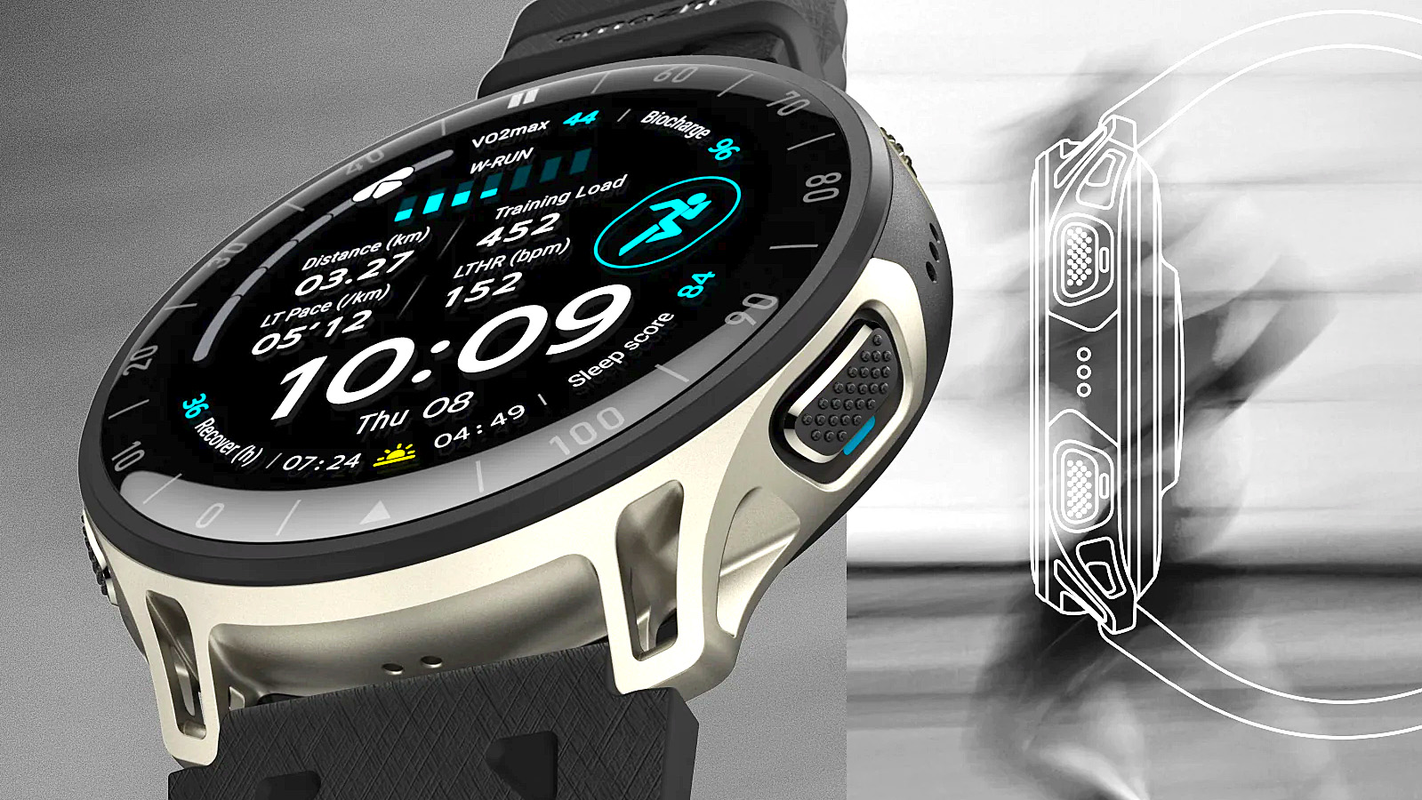 שעון חכם Amazfit Cheetah 2 Pro