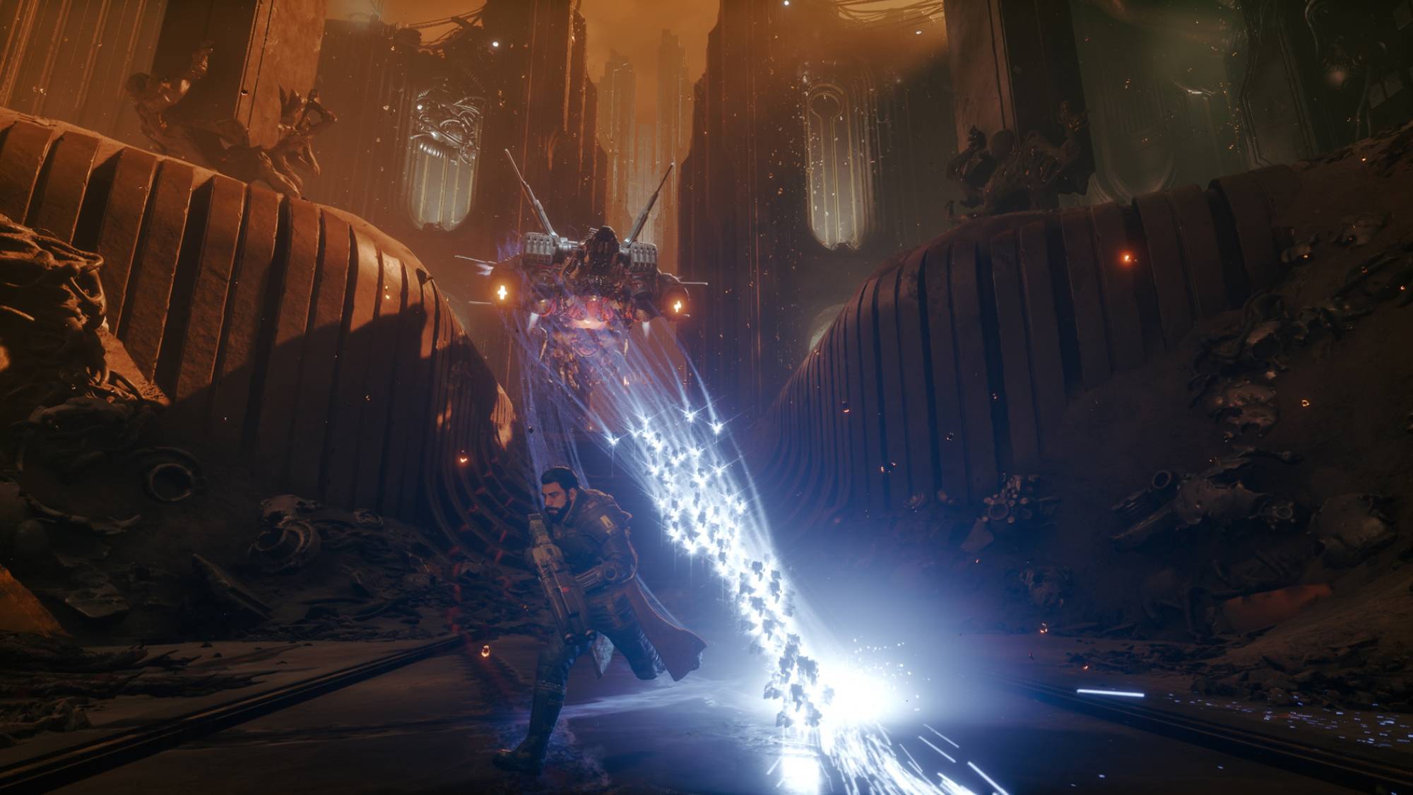 צילום מסך של Saros מסופק על ידי פלייסטיישן