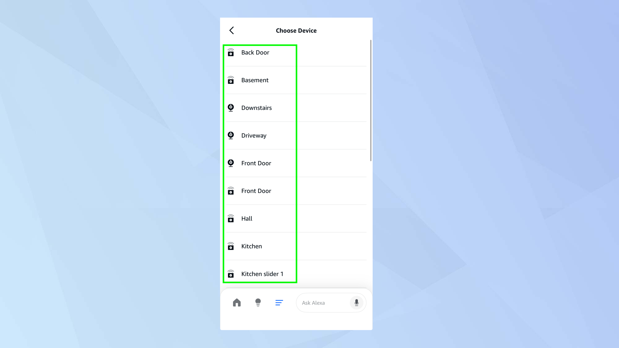 צור שגרות של Alexa המופעלות על ידי מכשיר ה-Ring שלך