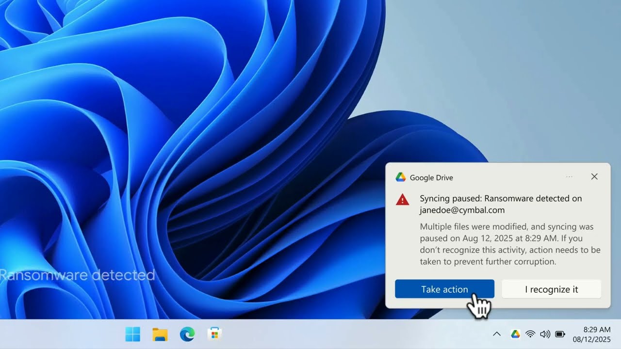 חסום הפצת תוכנות כופר ושחזר בקלות קבצים ב-Google Drive - YouTube