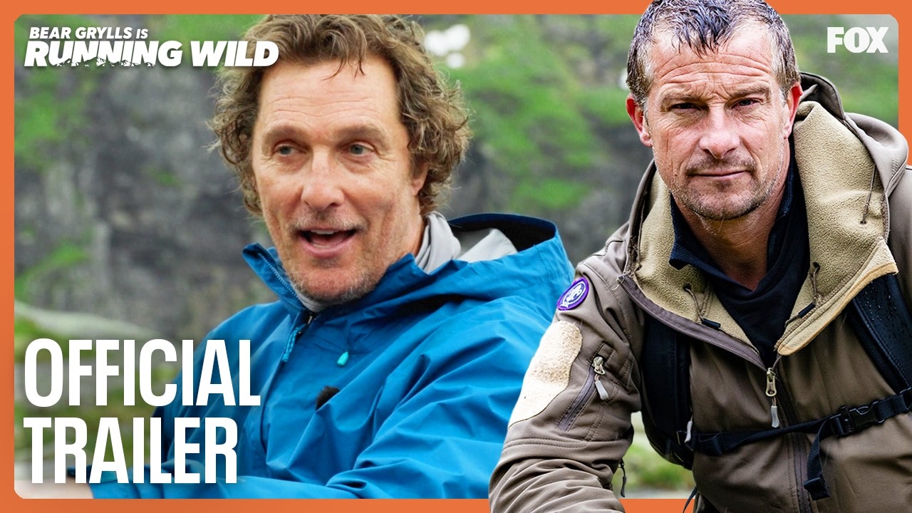 טריילר רשמי - Bear Grylls Is Running Wild (Ft. Matthew McConaughey & MORE!) | מועדון ריאליטי - יוטיוב