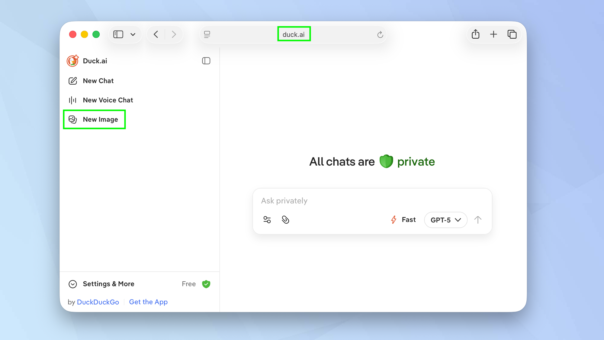 ערוך תמונות ב-DuckDuckGo באמצעות AI אנונימי