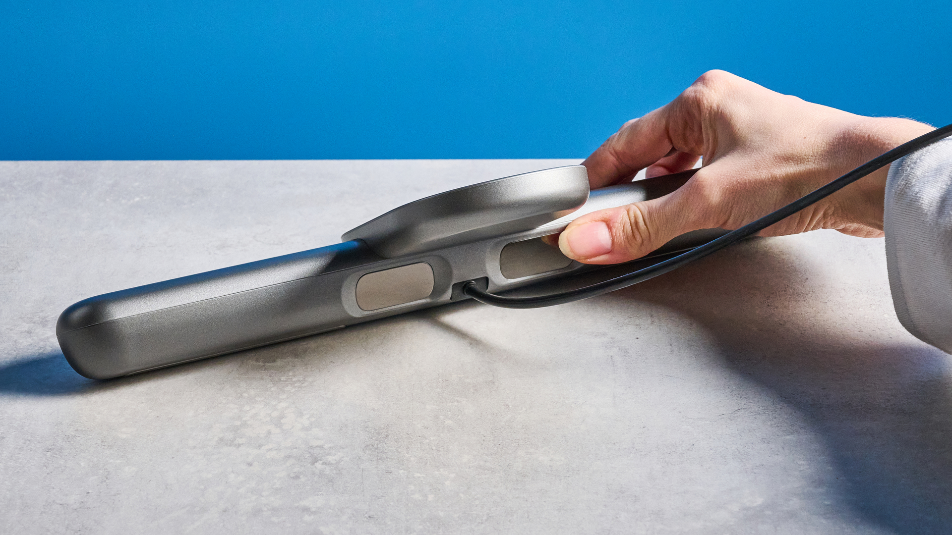 סולם האוקסילין md pro על רקע המדריך הכחול של טום