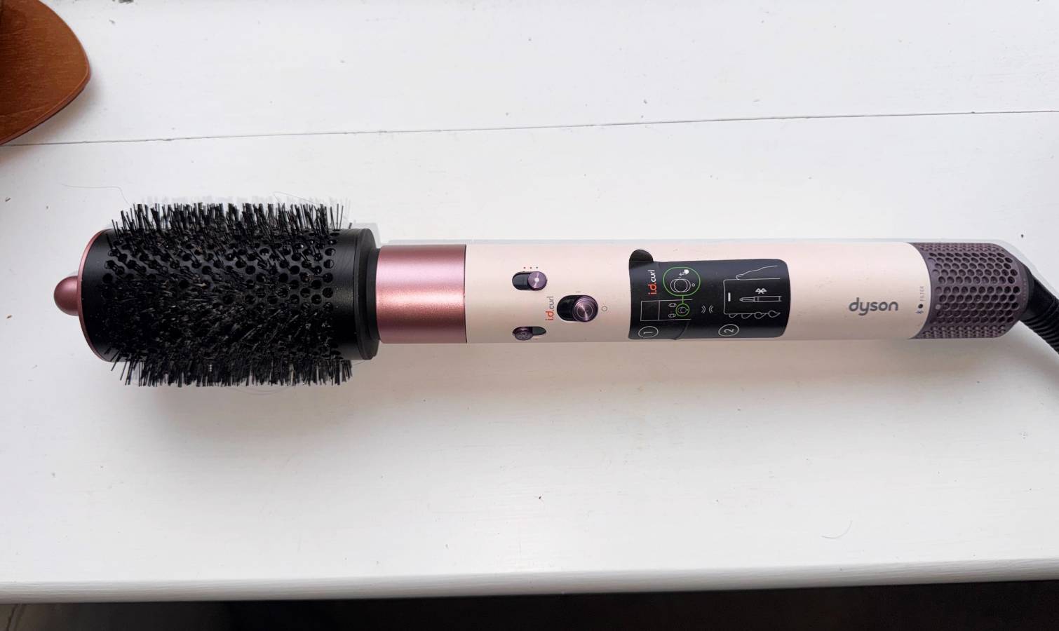 Dyson Airwrap id Curly + Coily עם חיבור מברשת לנשיפה