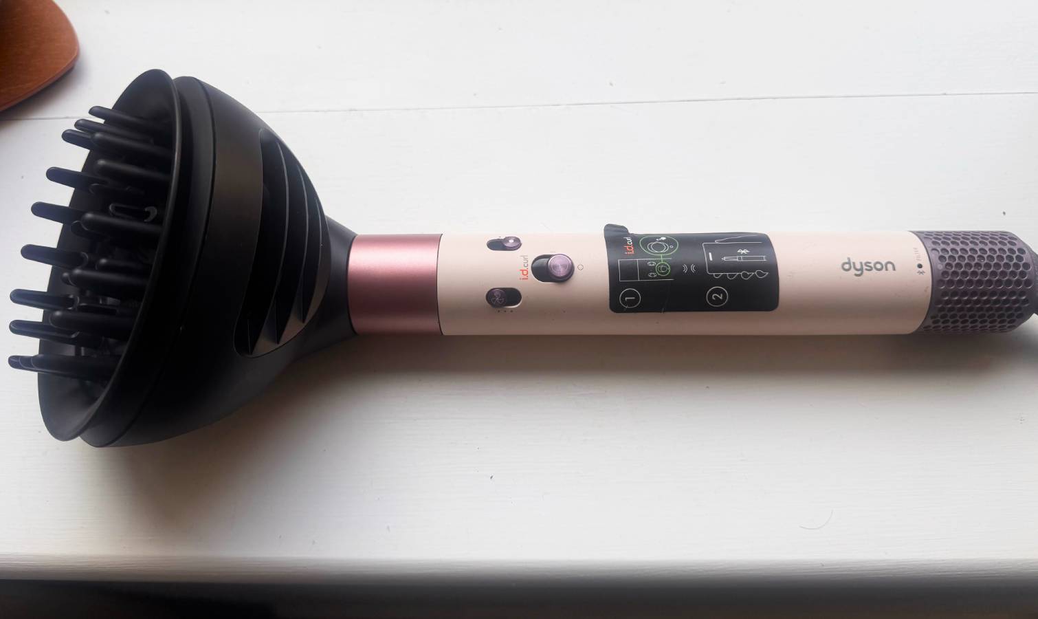 Dyson Airwrap id Curly + Coily עם חיבור מפזר