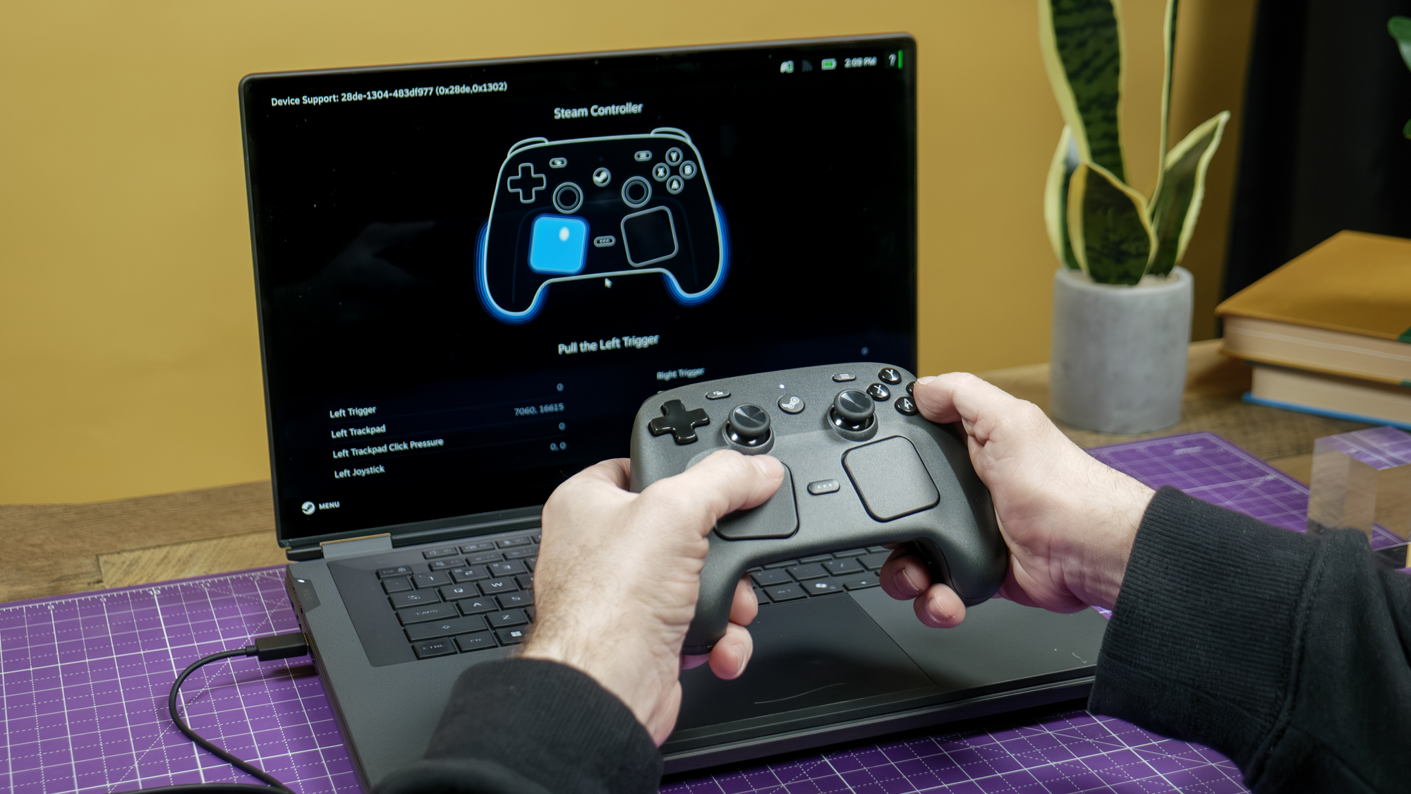 התאמה אישית של בקר Steam