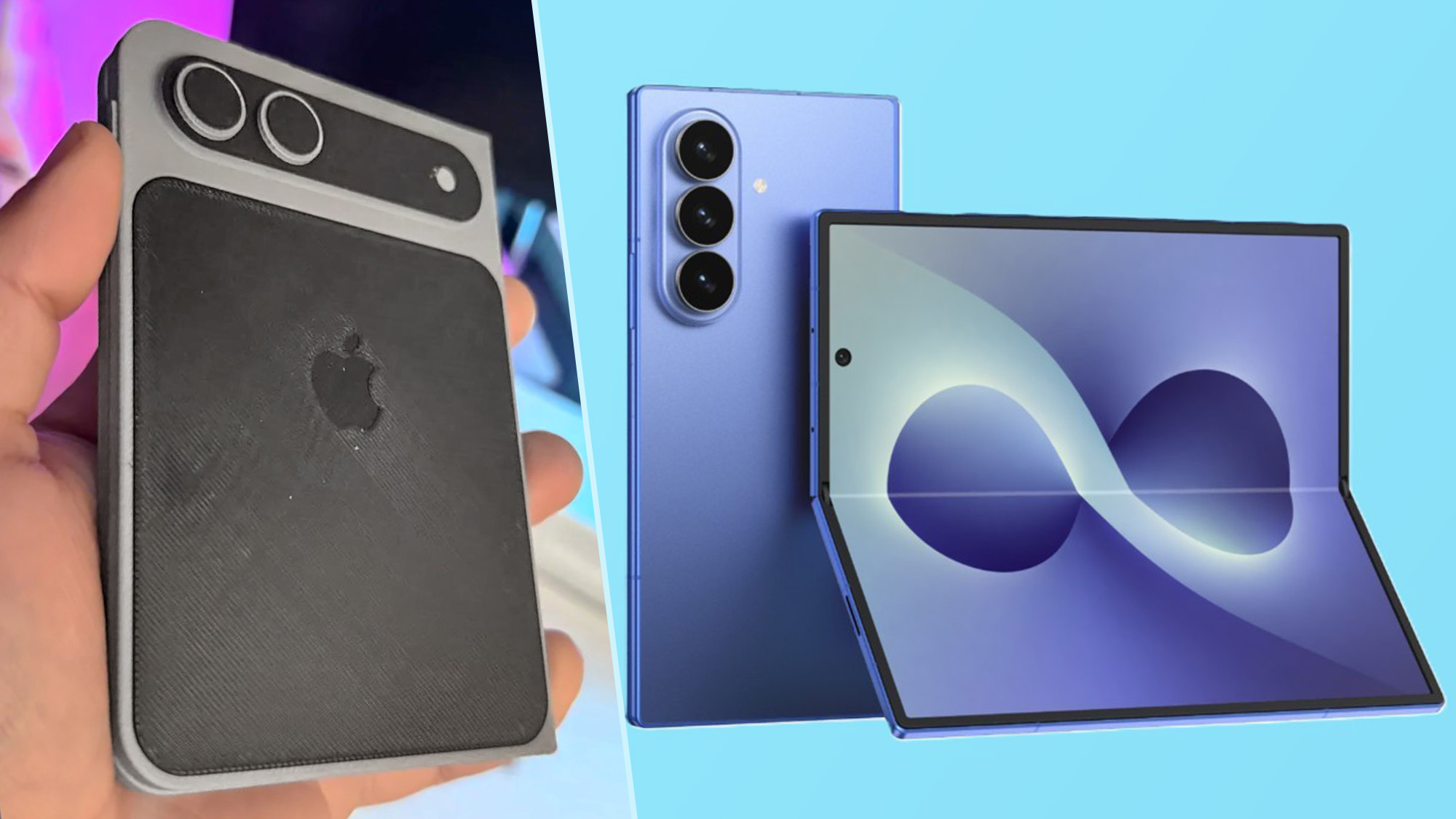 iPhone Fold לעומת Galaxy Z Fold 8