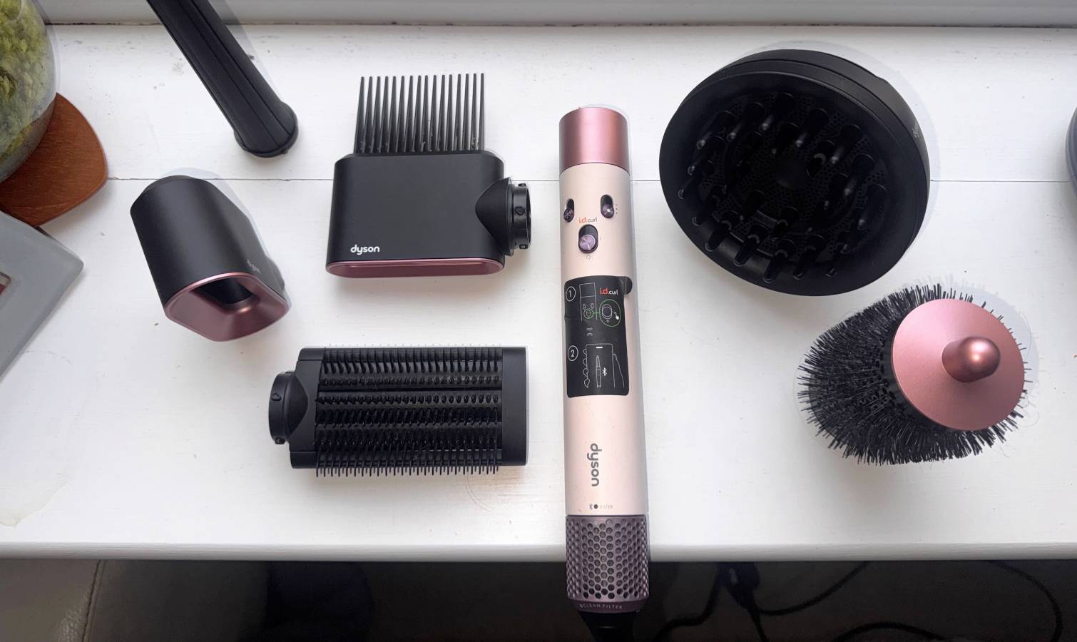 Dyson Airwrap id Curly + Coily עם קבצים מצורפים מלאים
