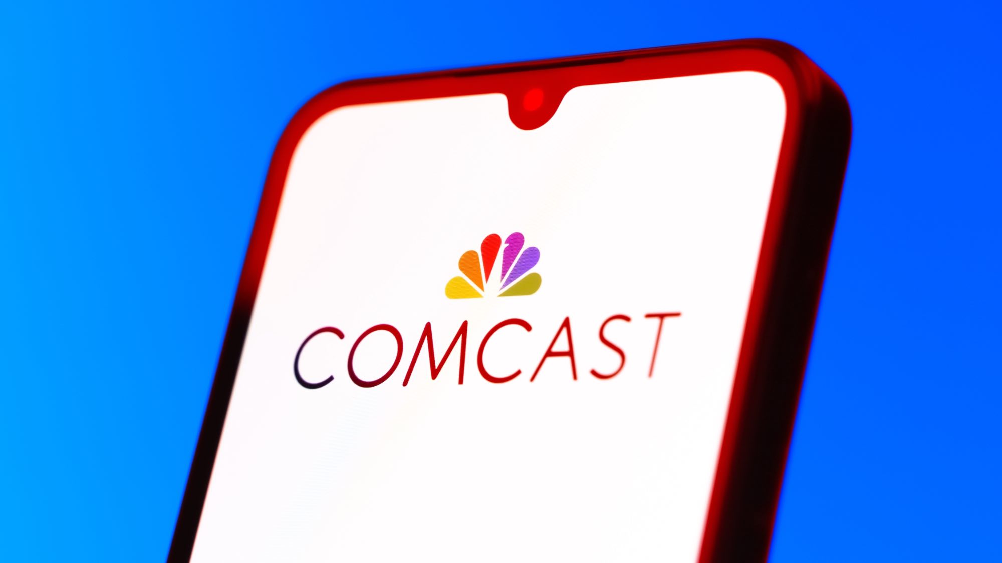 לוגו comcast בטלפון