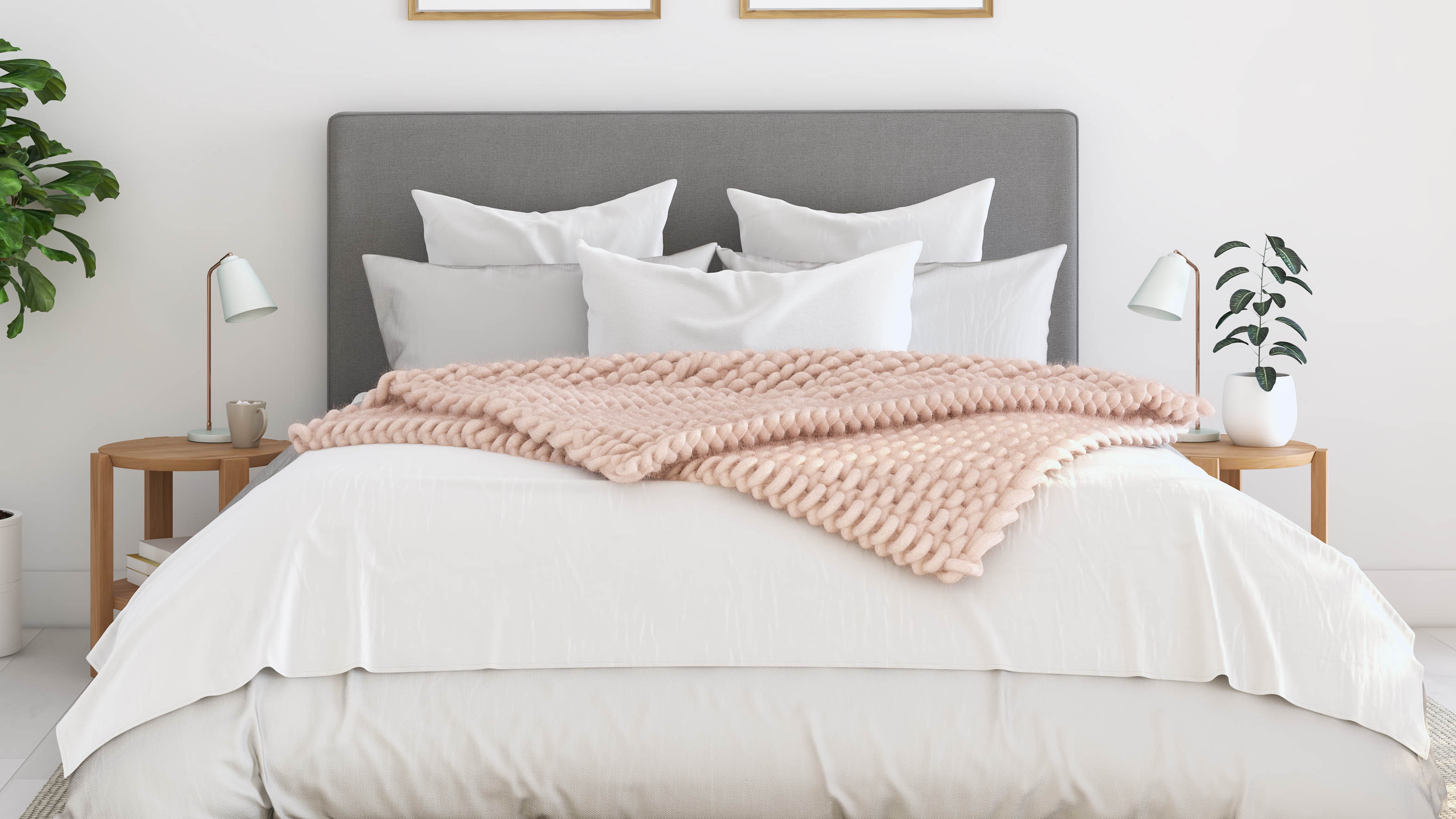 מיטה בחדר