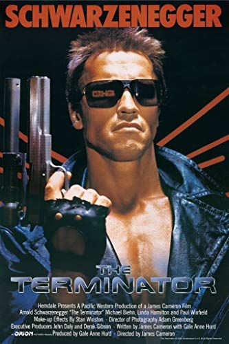 פוסטר הסרט וינטג' של The Terminator
