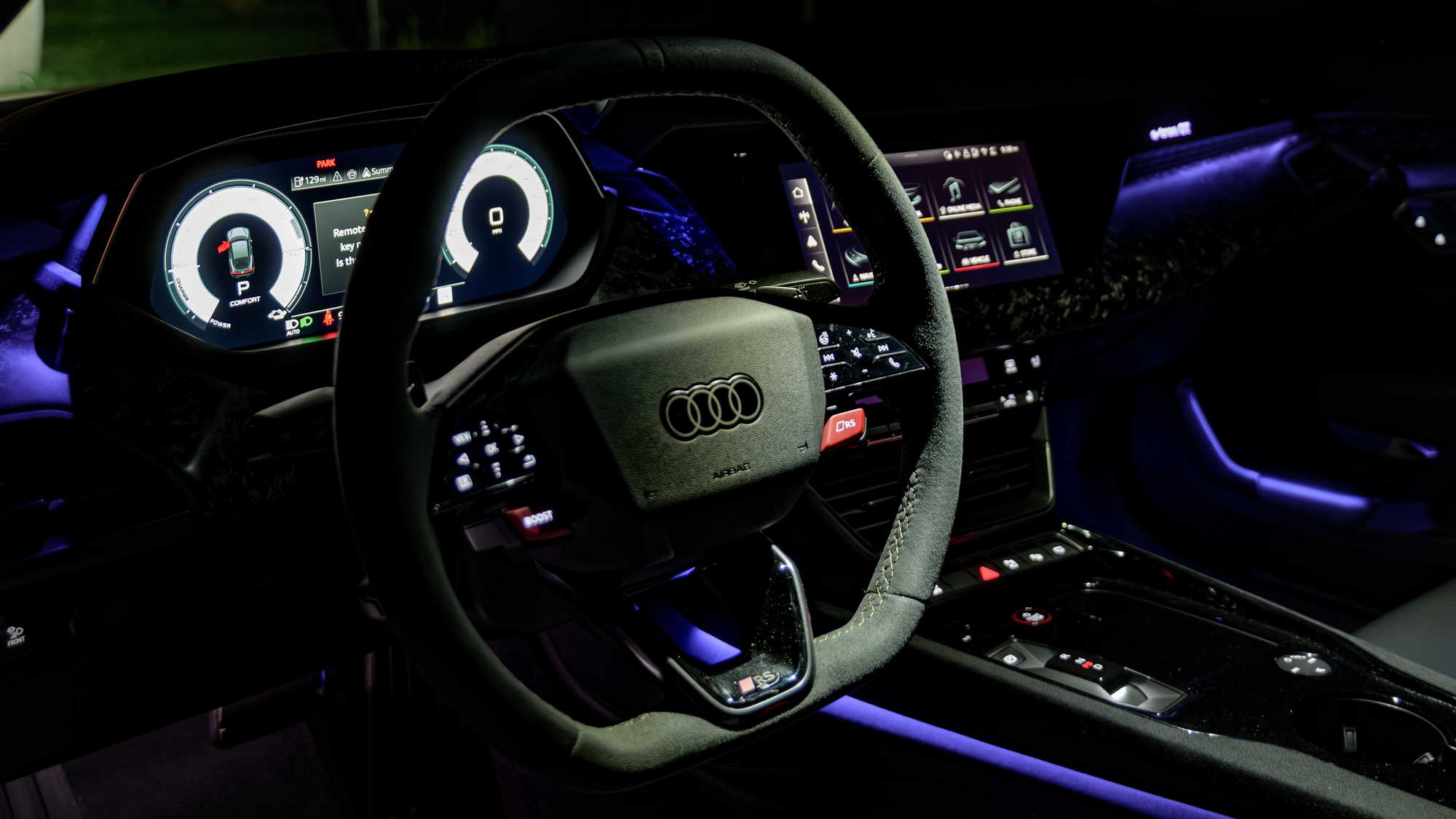 סקירת Audi RS e-tron RT 2026.