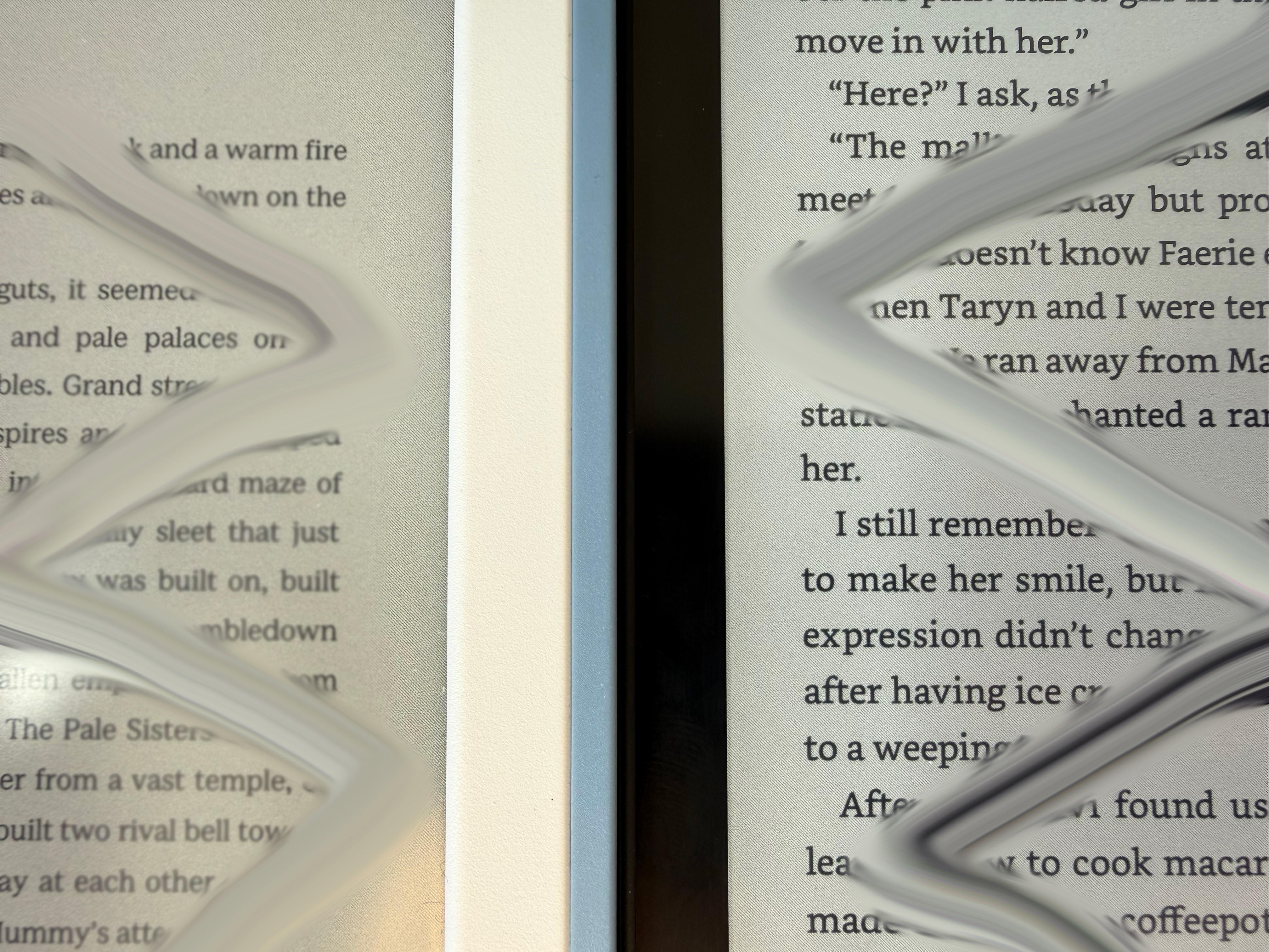 ה-kindle colorsoft 2026 שצולם באור שמש ישיר