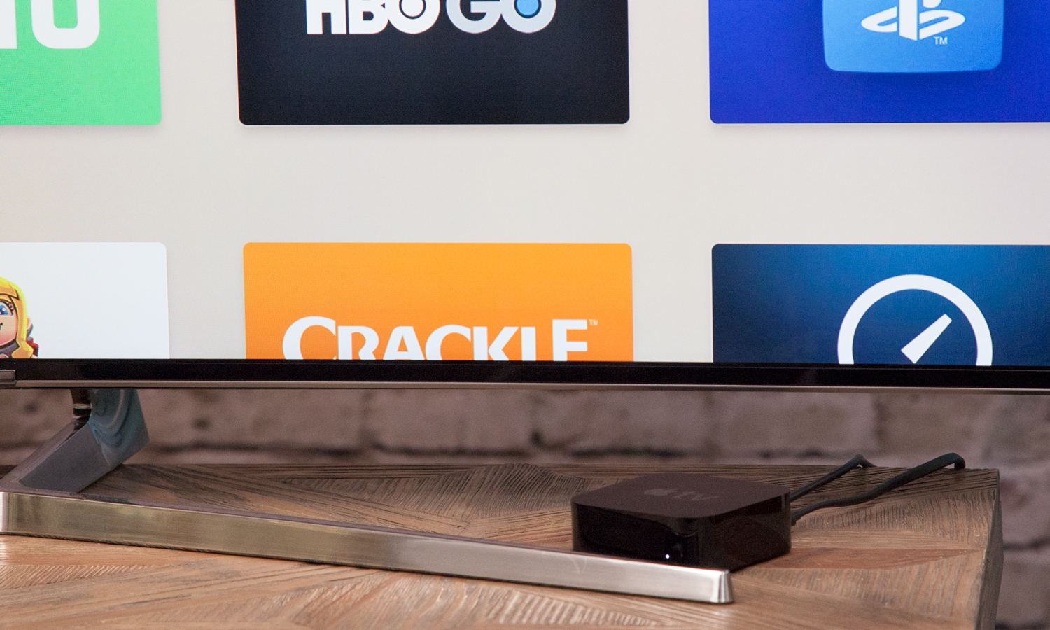ממשק Apple TV 4K