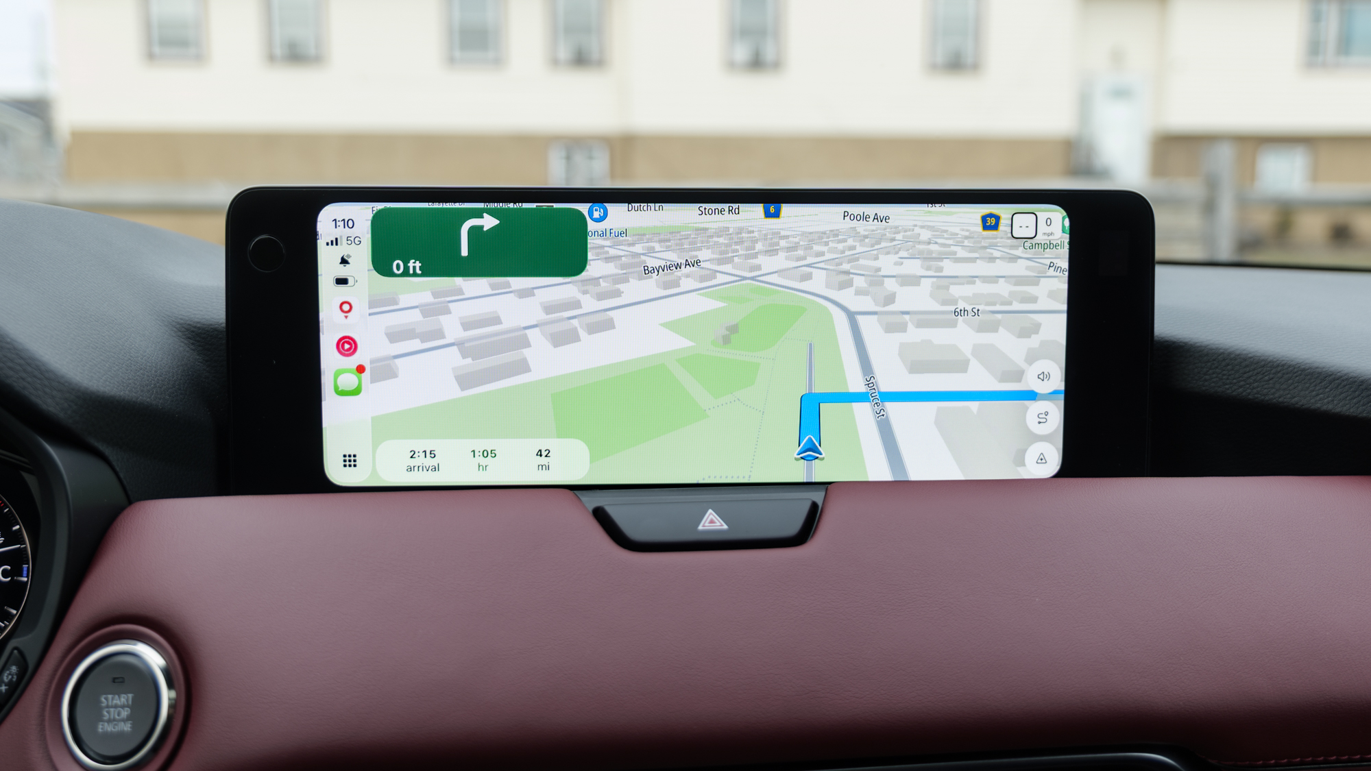 TomTom עבור CarPlay.