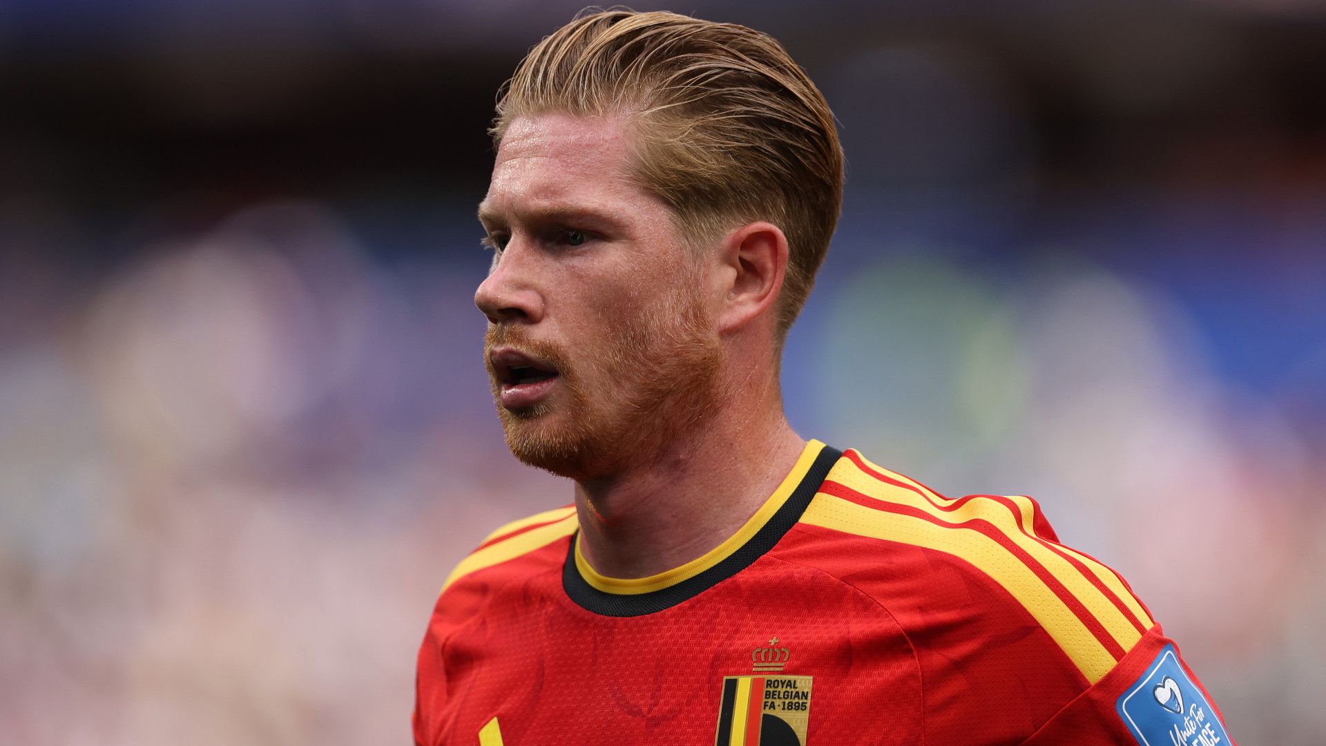 Belgium star Kevin De Bruyne during World Cup 2026 action
