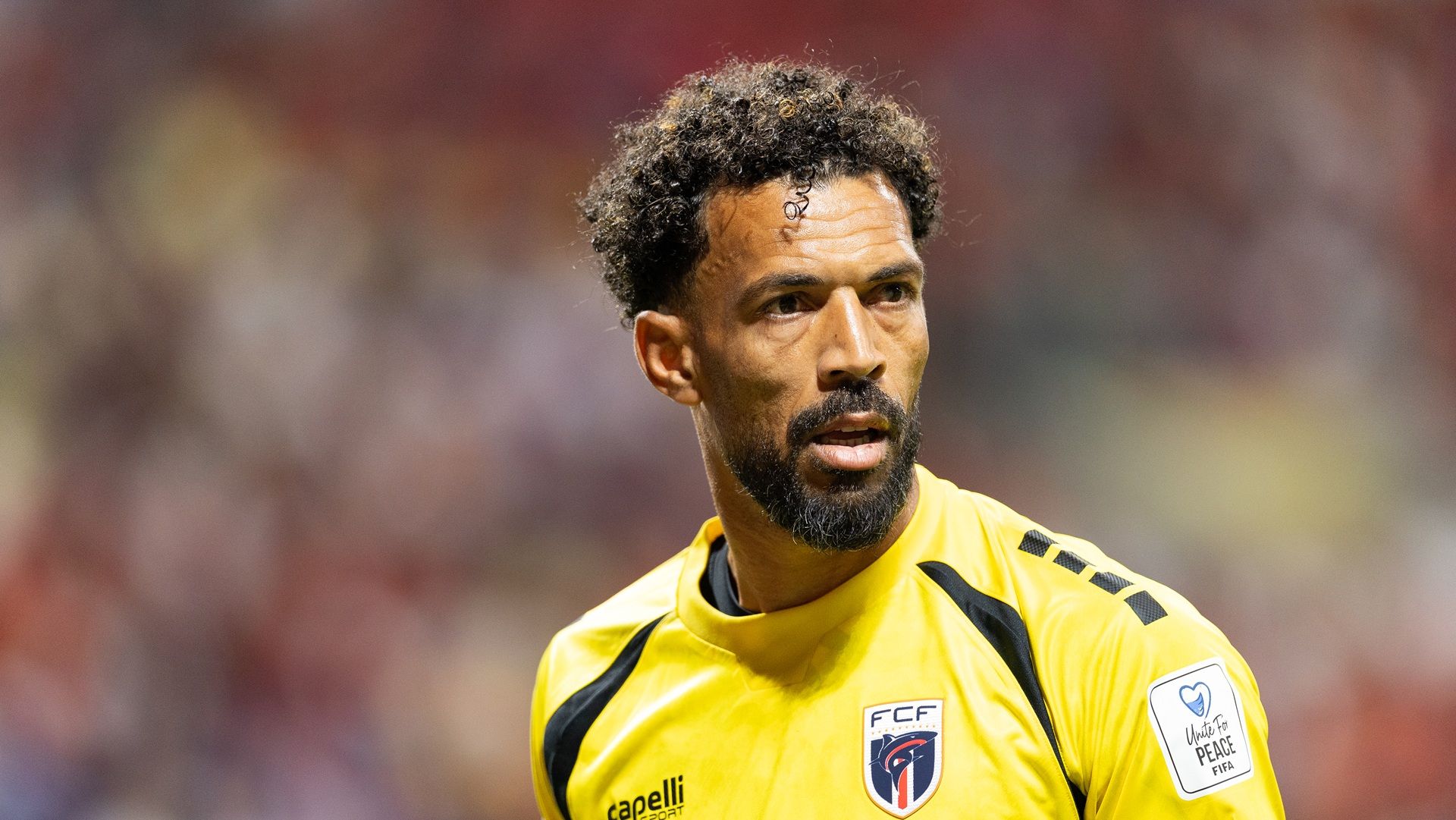 Vozinha of Cabo Verde during the FIFA World Cup 2026 Group H match between Spain and Cabo Verde at Atlanta Stadium on June 15, 2026 in Atlanta, United States. (Photo by Simon M Bruty/Getty Images)