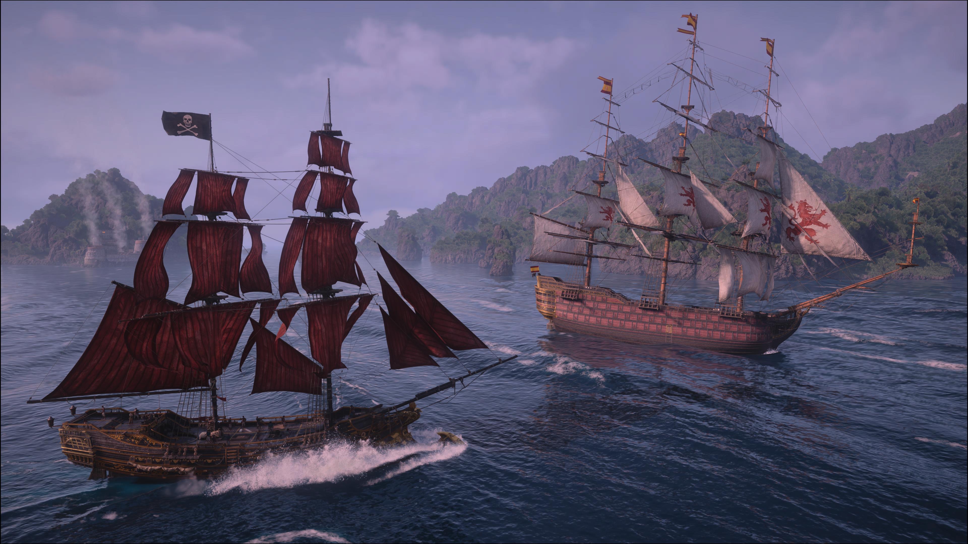 Assassin's Creed Black Flag Resyned צילום מסך שצולם ב-PS5 Pro