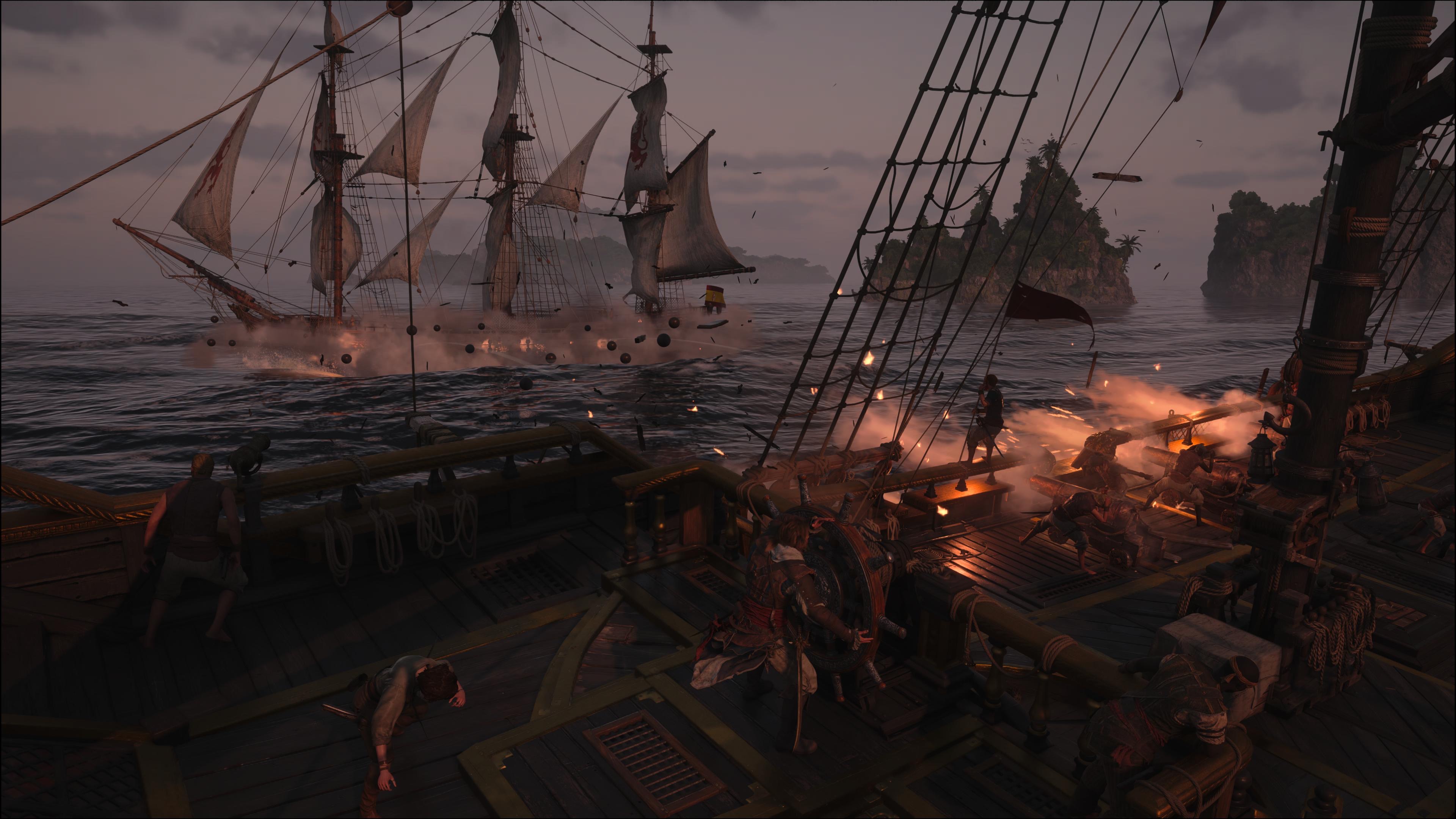 Assassin's Creed Black Flag Resyned צילום מסך שצולם ב-PS5 Pro