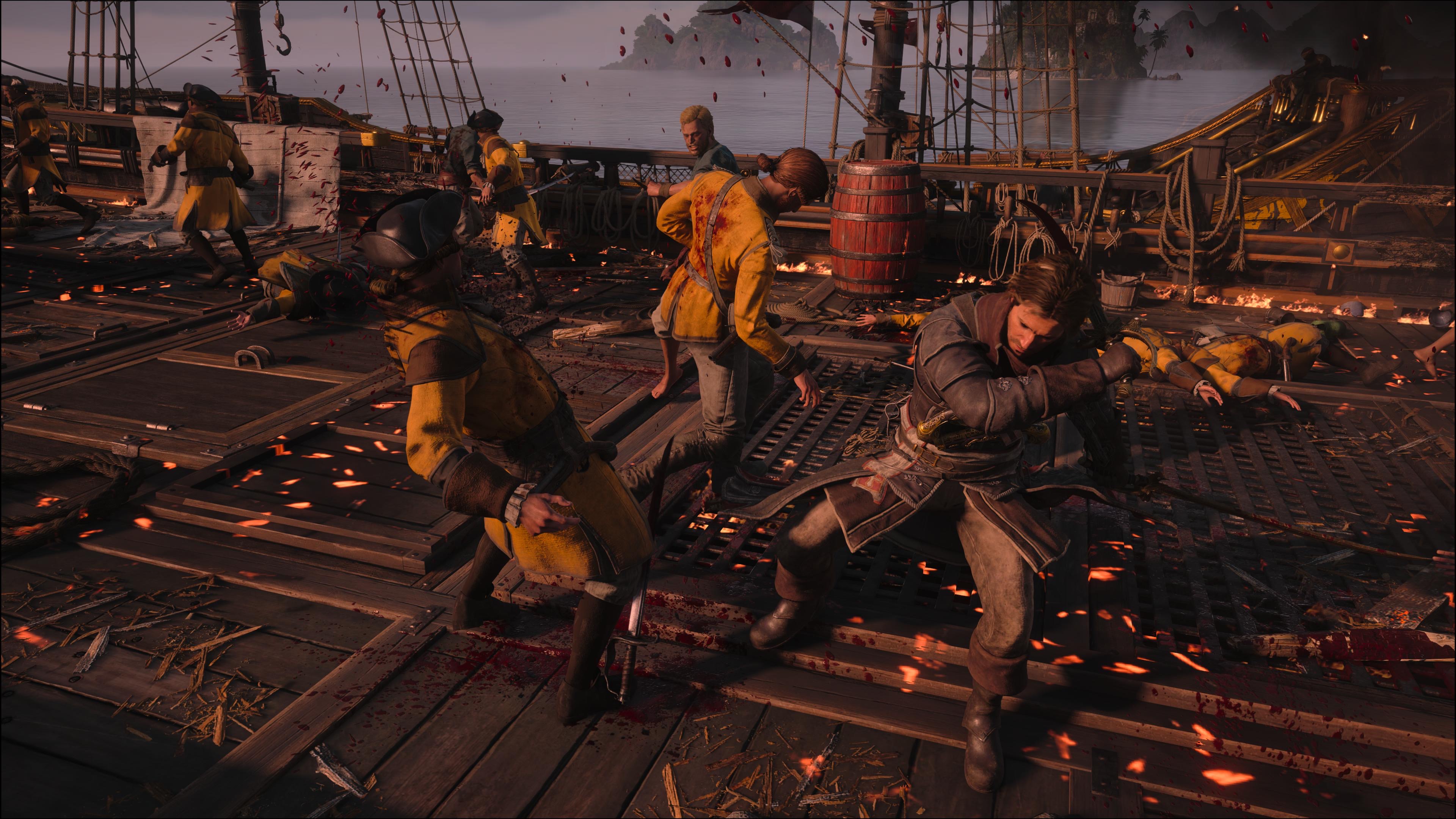 Assassin's Creed Black Flag Resyned צילום מסך שצולם ב-PS5 Pro