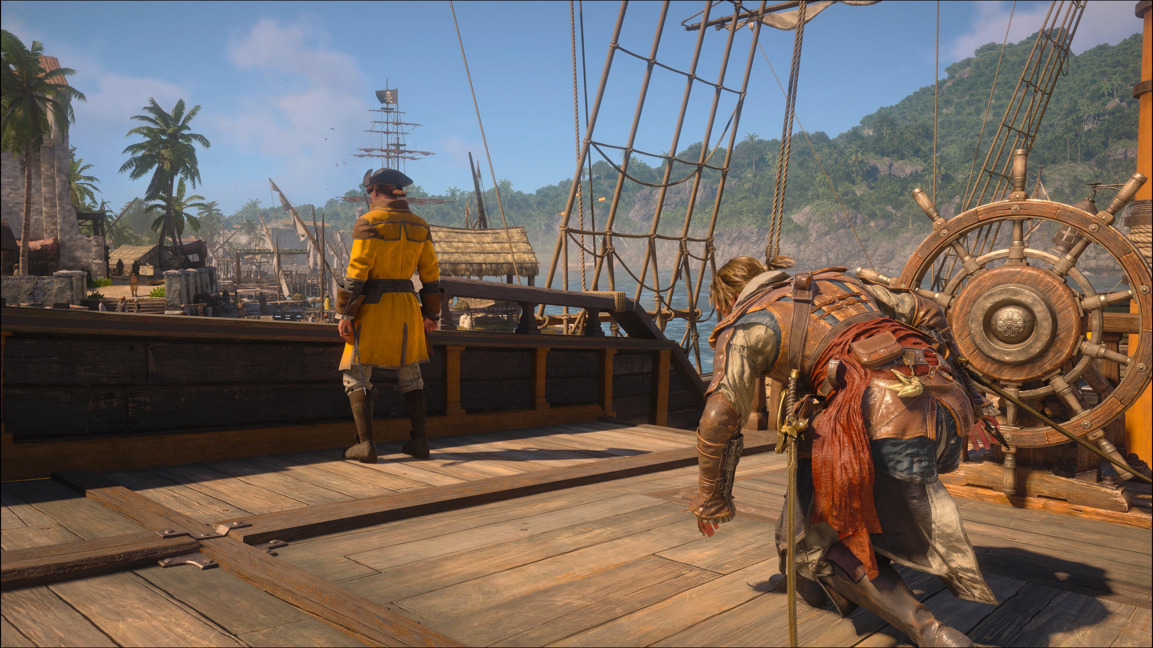 Assassin's Creed Black Flag Resyned צילום מסך שצולם ב-PS5 Pro