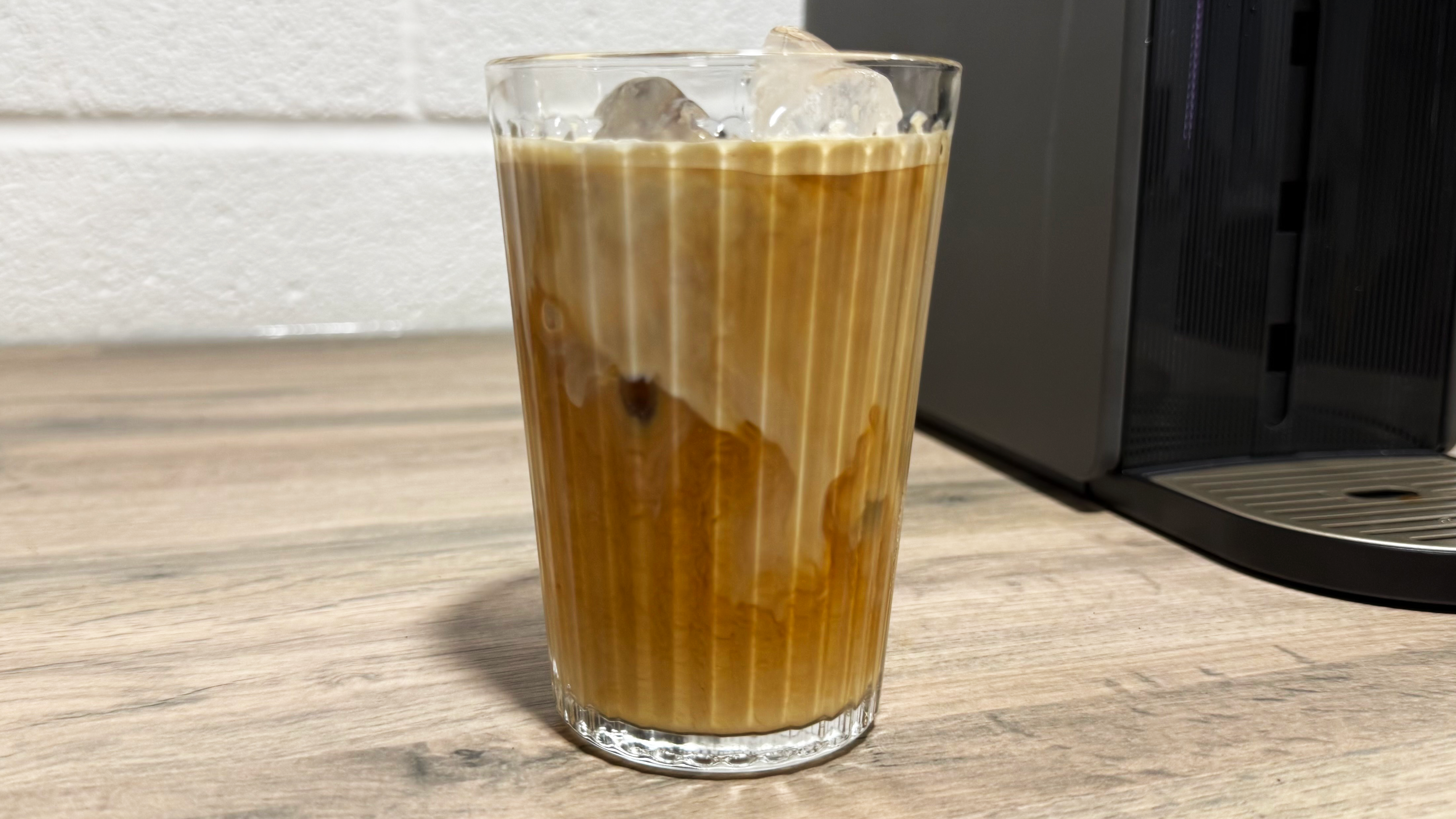 קפה שהוכן על ה-nespresso vertuo up