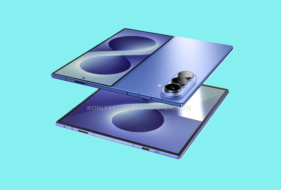 סמסונג גלקסי Z Fold 8 דלף רינדור