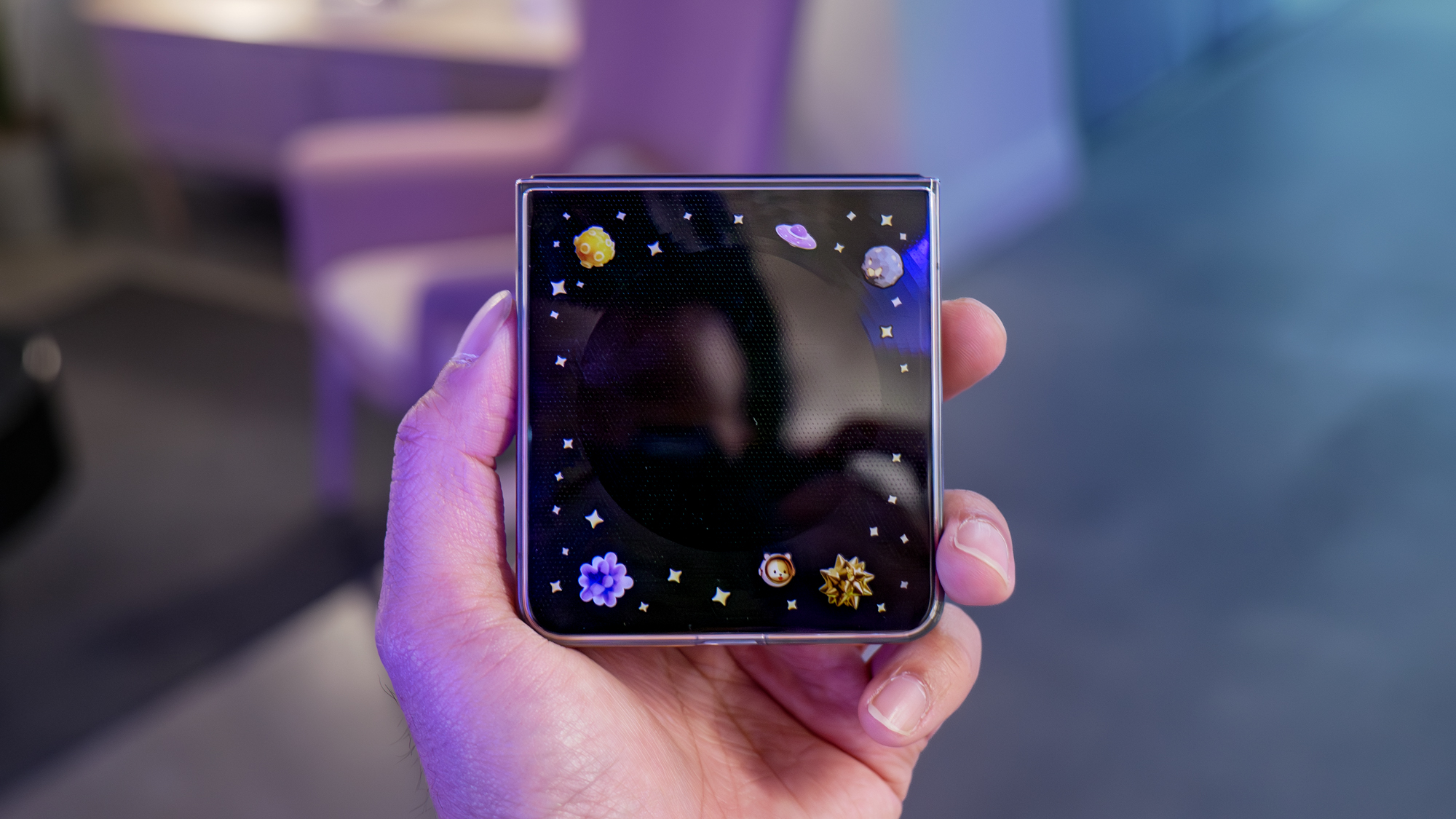 Samsung Galaxy Z Flip 8 מעשי.