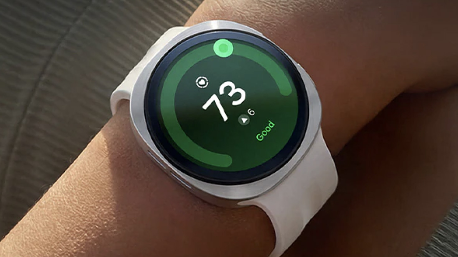 תקריב של Samsung Galaxy Watch 9