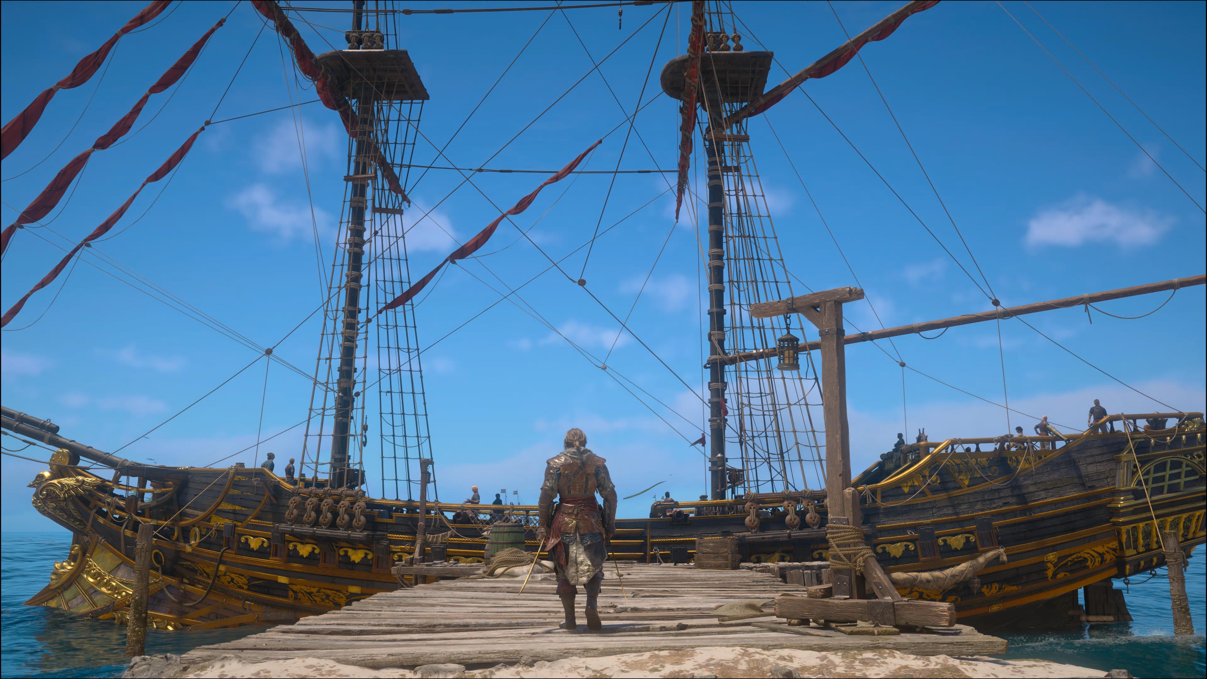 Assassin's Creed Black Flag Resyned צילום מסך שצולם ב-PS5 Pro