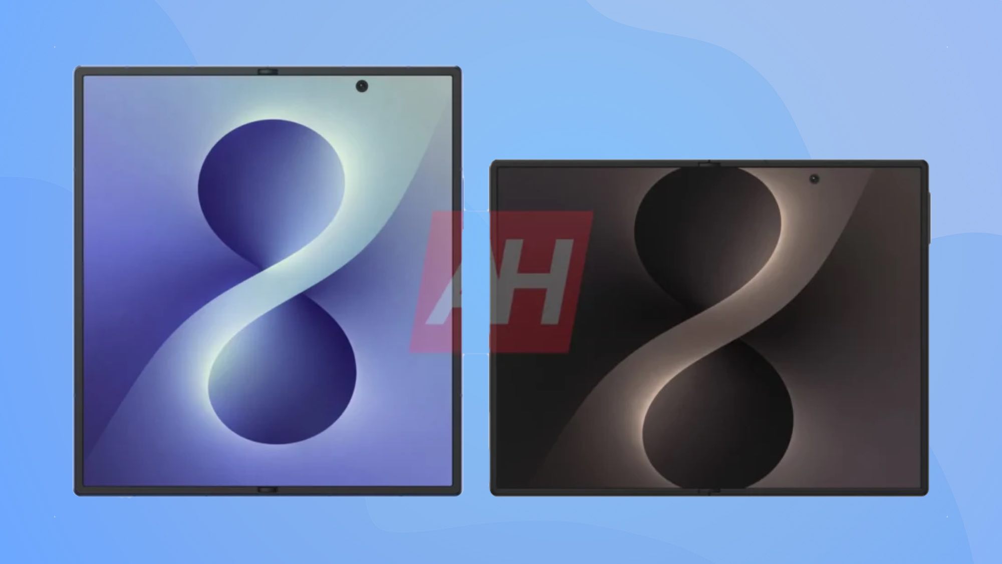 עיבודים של Galaxy Z Fold 8 Ultra ו-Galaxy Z Fold 8