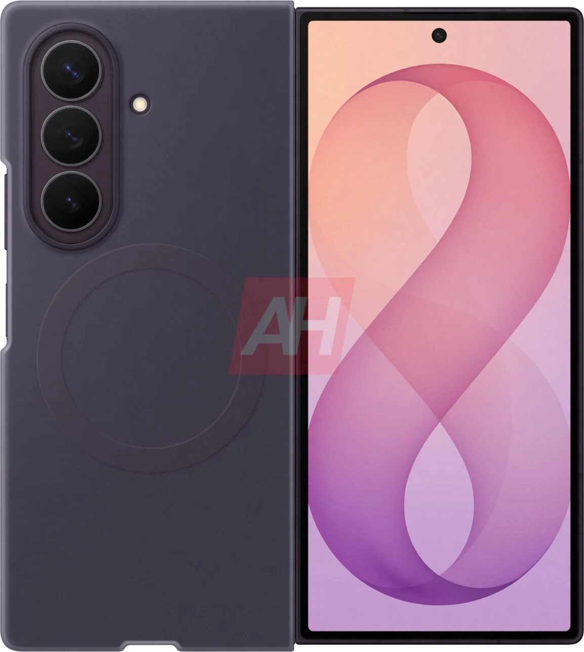 כיסוי אולטרה של galaxy z fold 8 מוצג מכותרות אנדרואיד