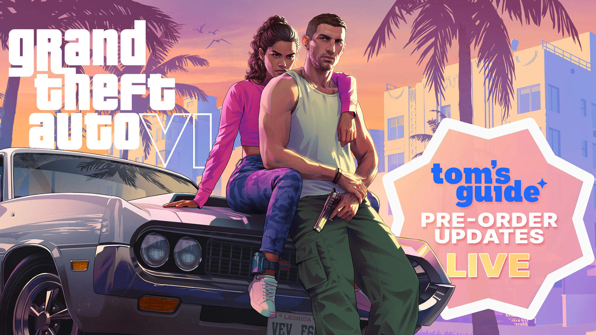 לוגו ודמויות של GTA
